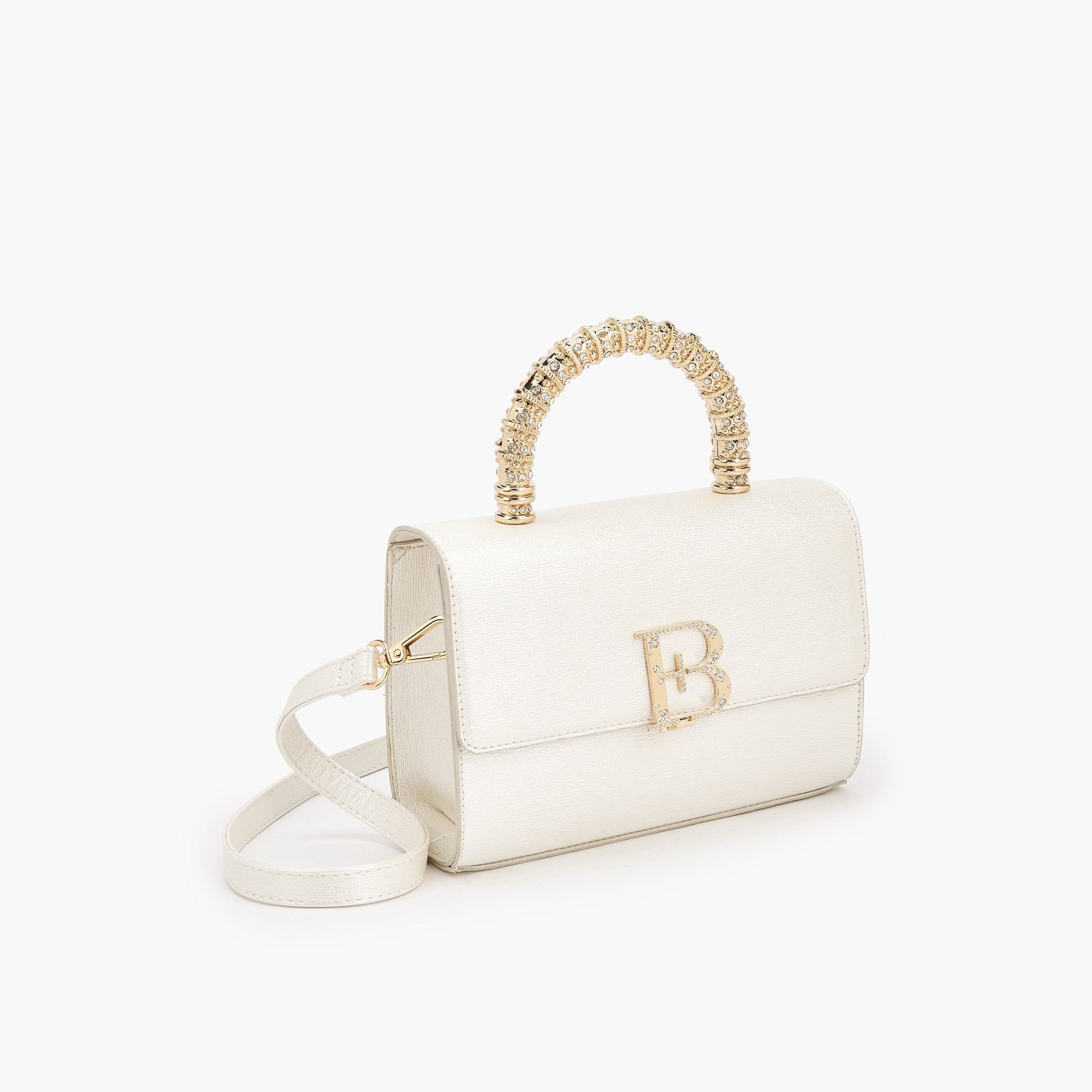 Flora Bella Embellished Handle Satchel Bag with Detachable Shoulder Strap-women-bagsandwallets-handbags-image-3