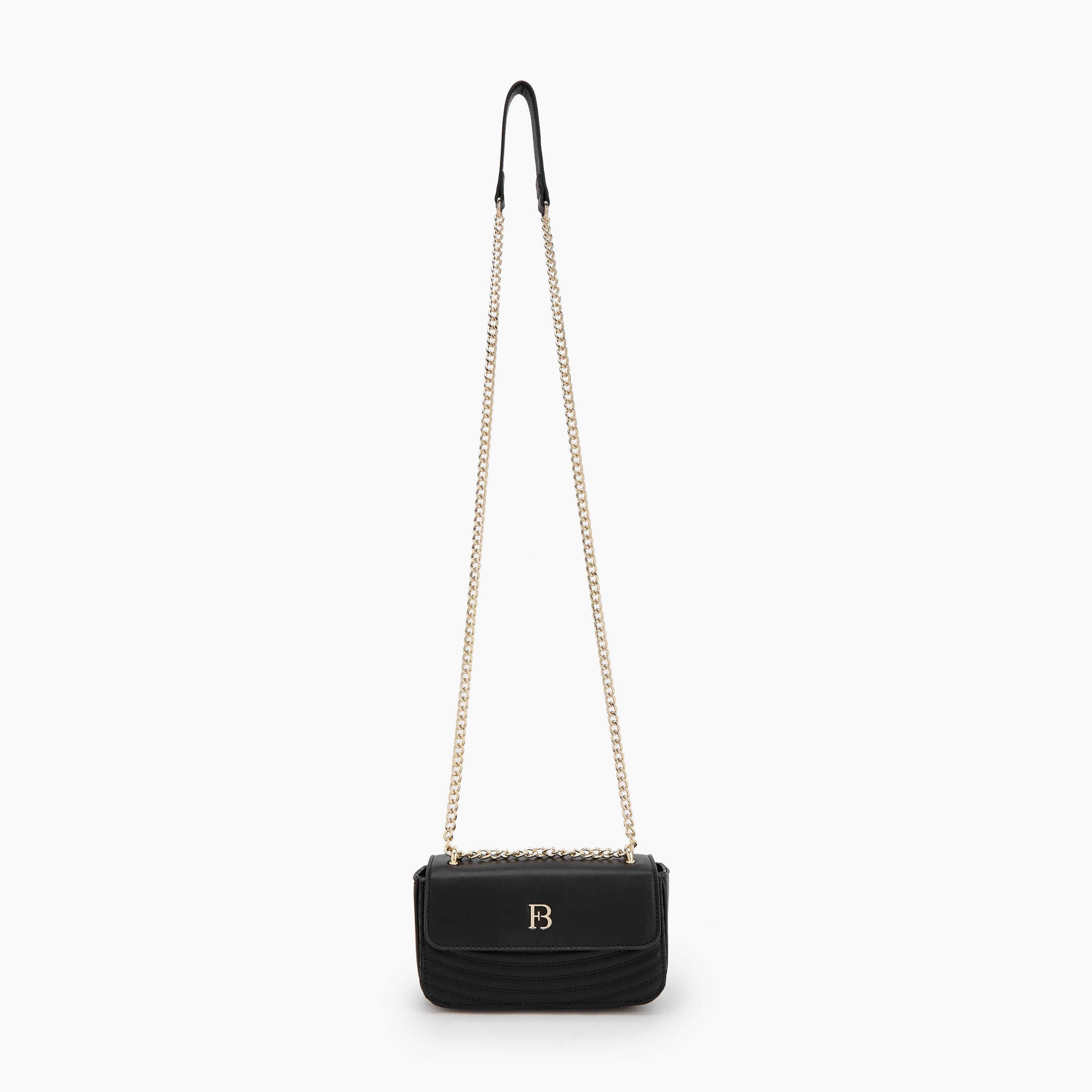 شنطة كروس بودي بارزة الملمس بحزام سلسلة من فلورا بيلا-women-bagsandwallets-handbags-image-2