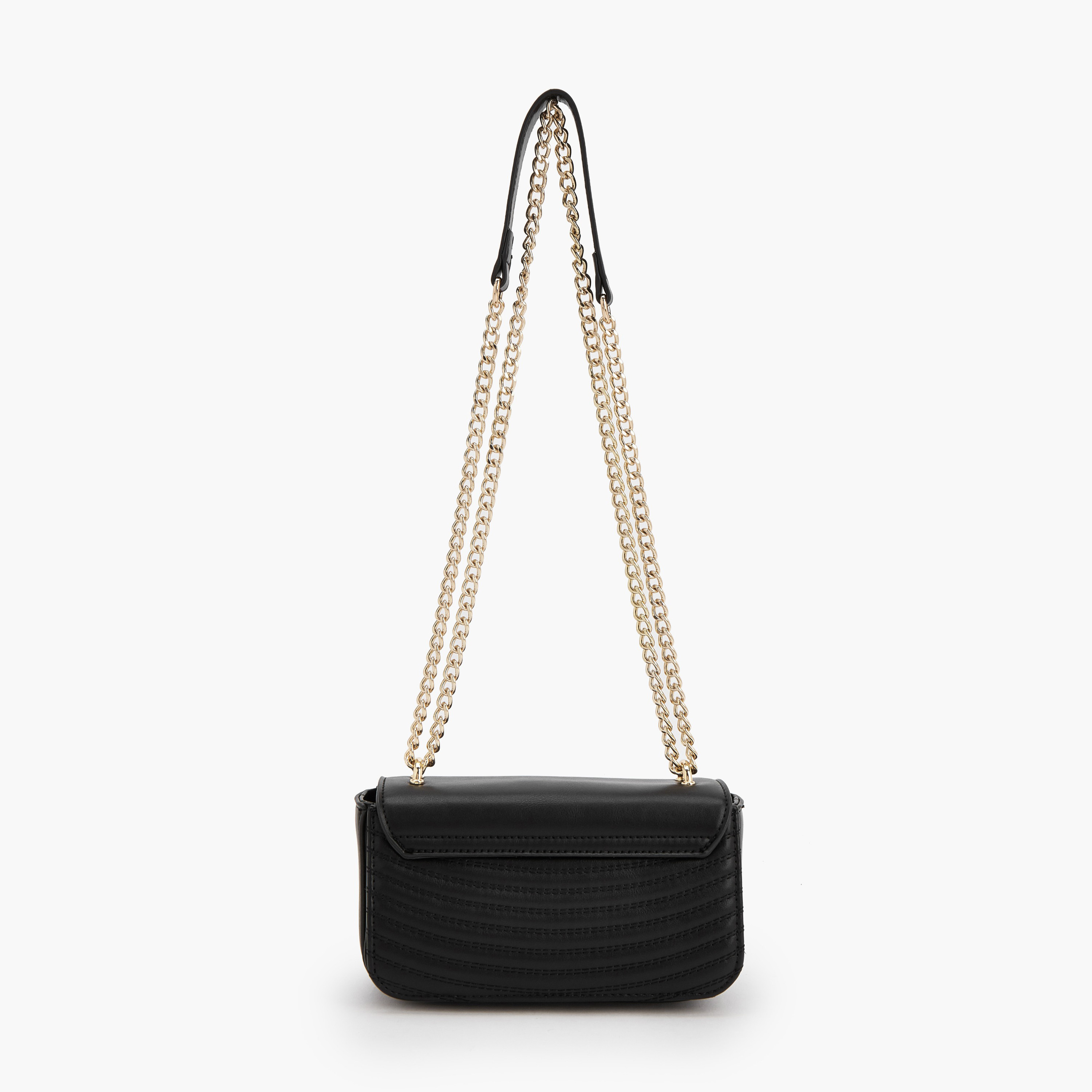شنطة كروس بودي بارزة الملمس بحزام سلسلة من فلورا بيلا-women-bagsandwallets-handbags-image-5