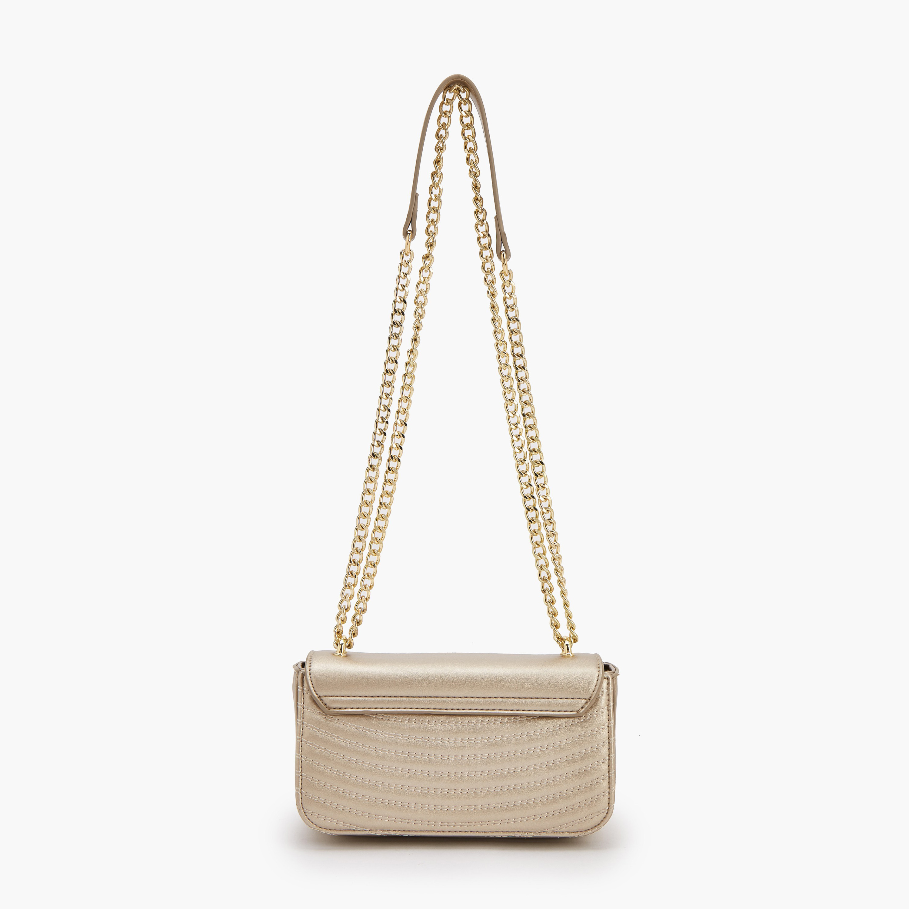 شنطة كروس بودي بارزة الملمس بحزام سلسلة من فلورا بيلا-women-bagsandwallets-handbags-image-5