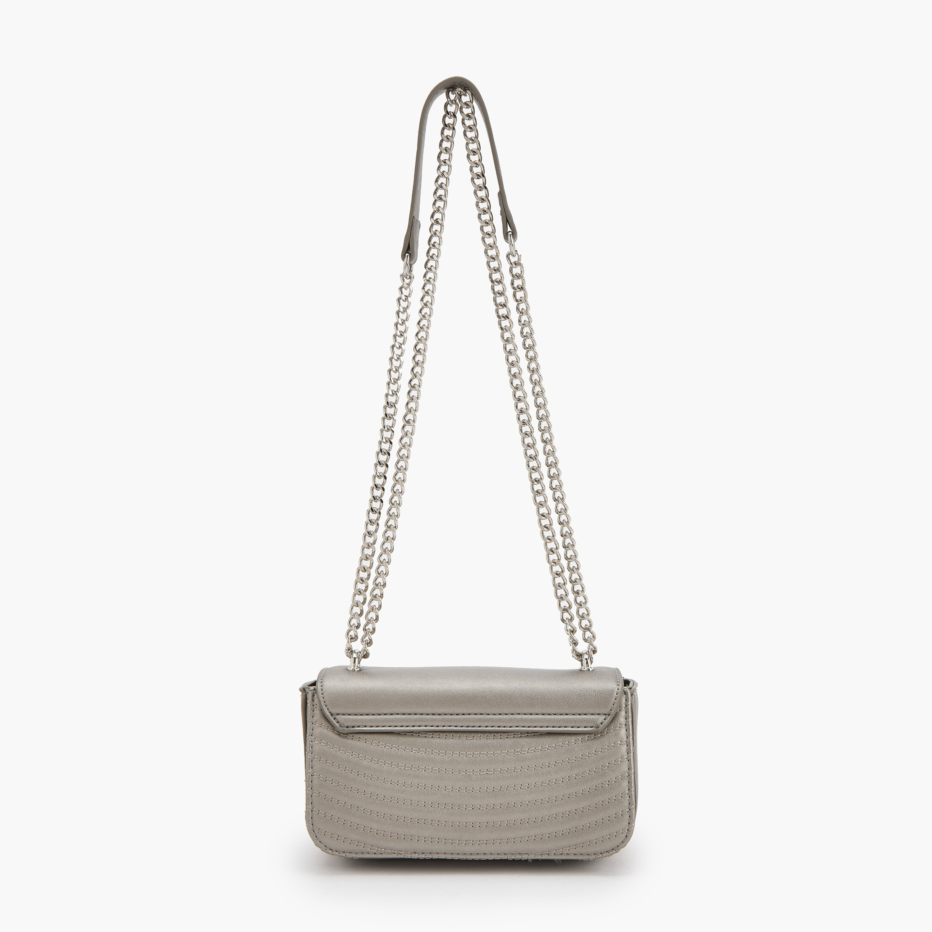شنطة كروس بودي بارزة الملمس بحزام سلسلة من فلورا بيلا-women-bagsandwallets-handbags-image-5