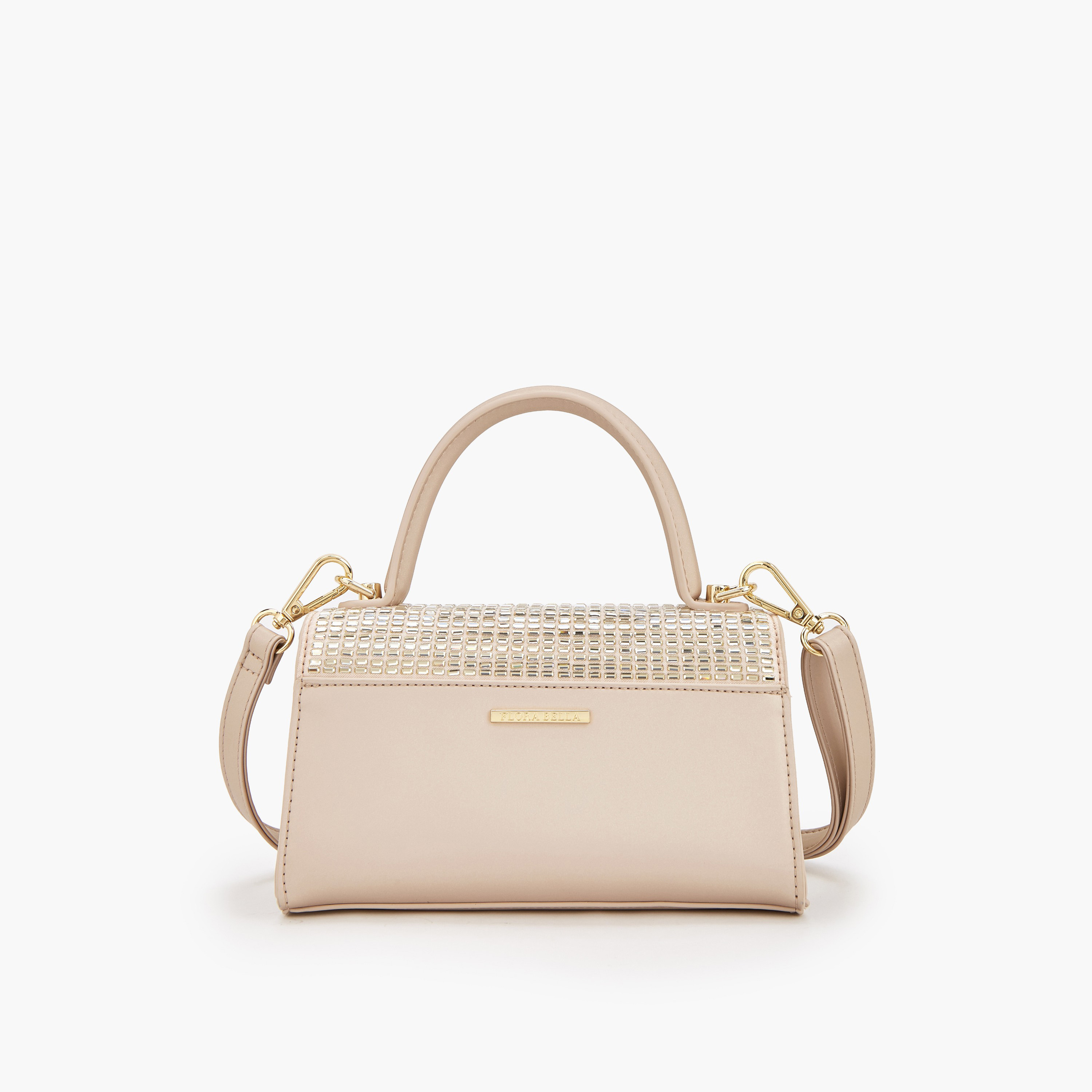 شنطة ساتشيل مزينة بحزام قابل للفصل من فلورا بيلا-women-bagsandwallets-handbags-image-5