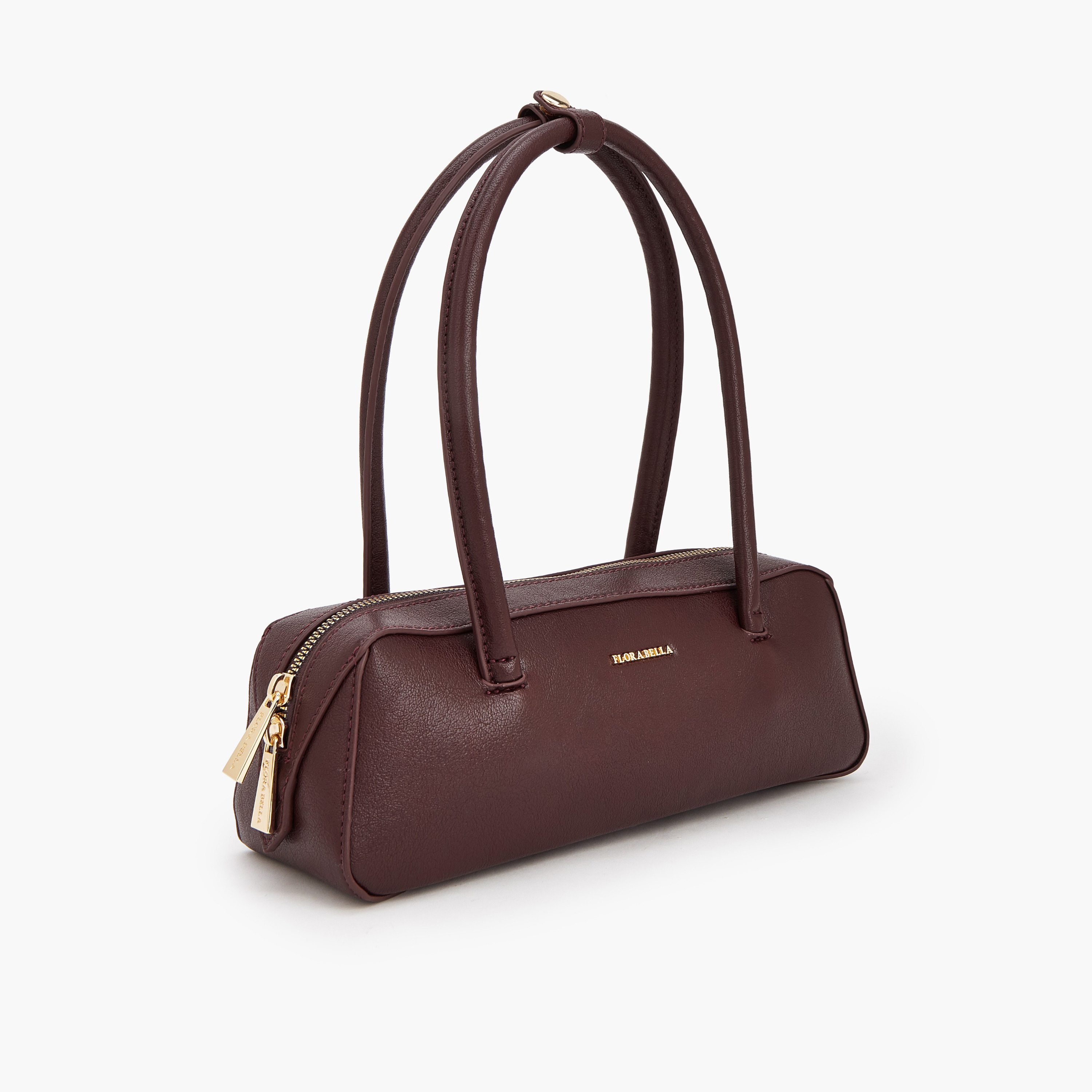 شنطة كتف سادة بسحاب إغلاق من فلورا بيلا-women-bagsandwallets-handbags-image-2