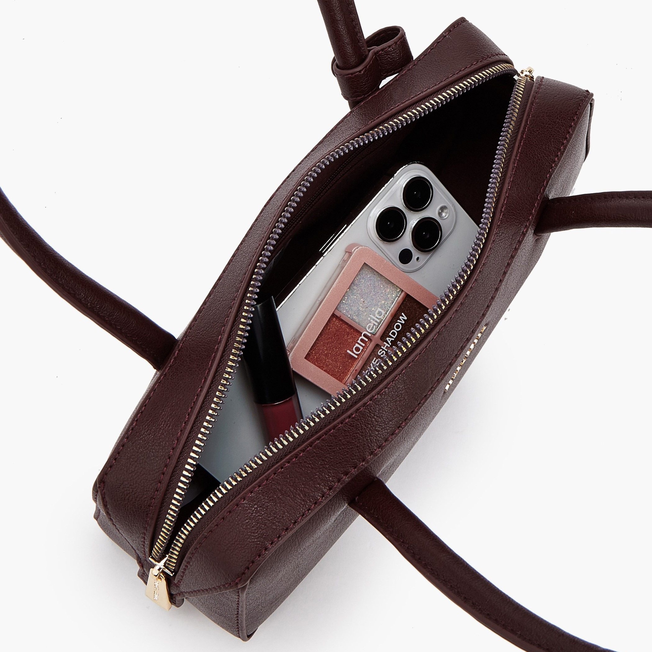 شنطة كتف سادة بسحاب إغلاق من فلورا بيلا-women-bagsandwallets-handbags-image-7