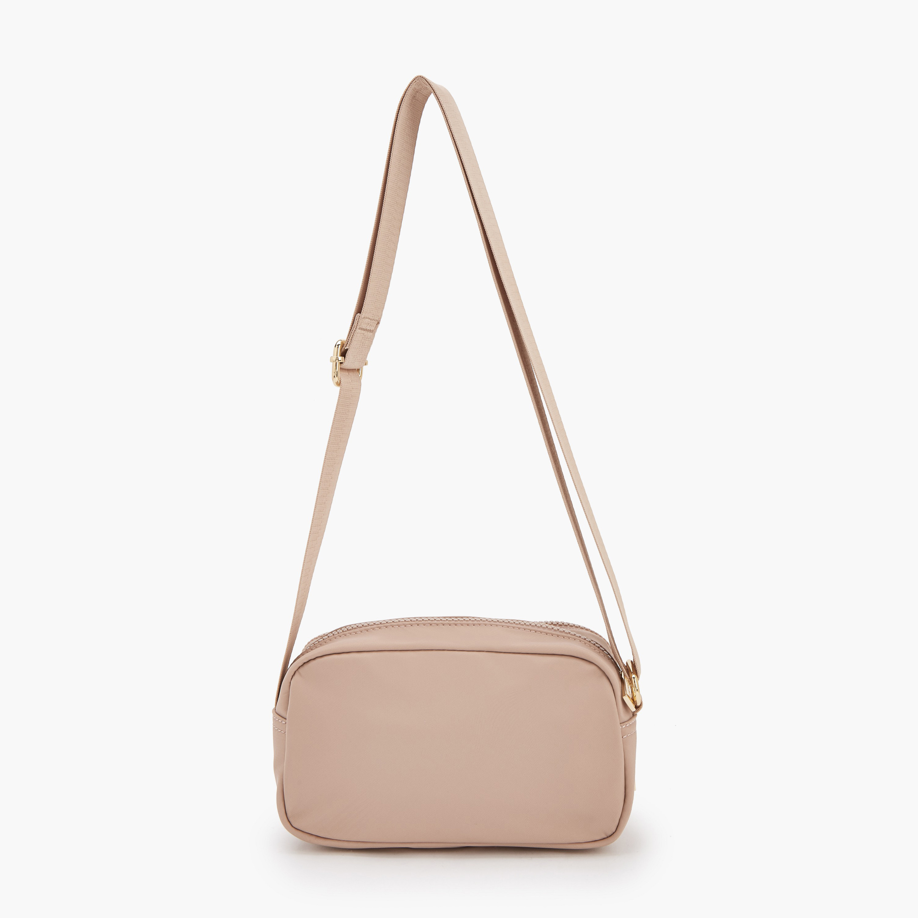 شنطة كروس بودي سادة بحزام قابل للتعديل من فلورا بيلا-women-bagsandwallets-handbags-image-5