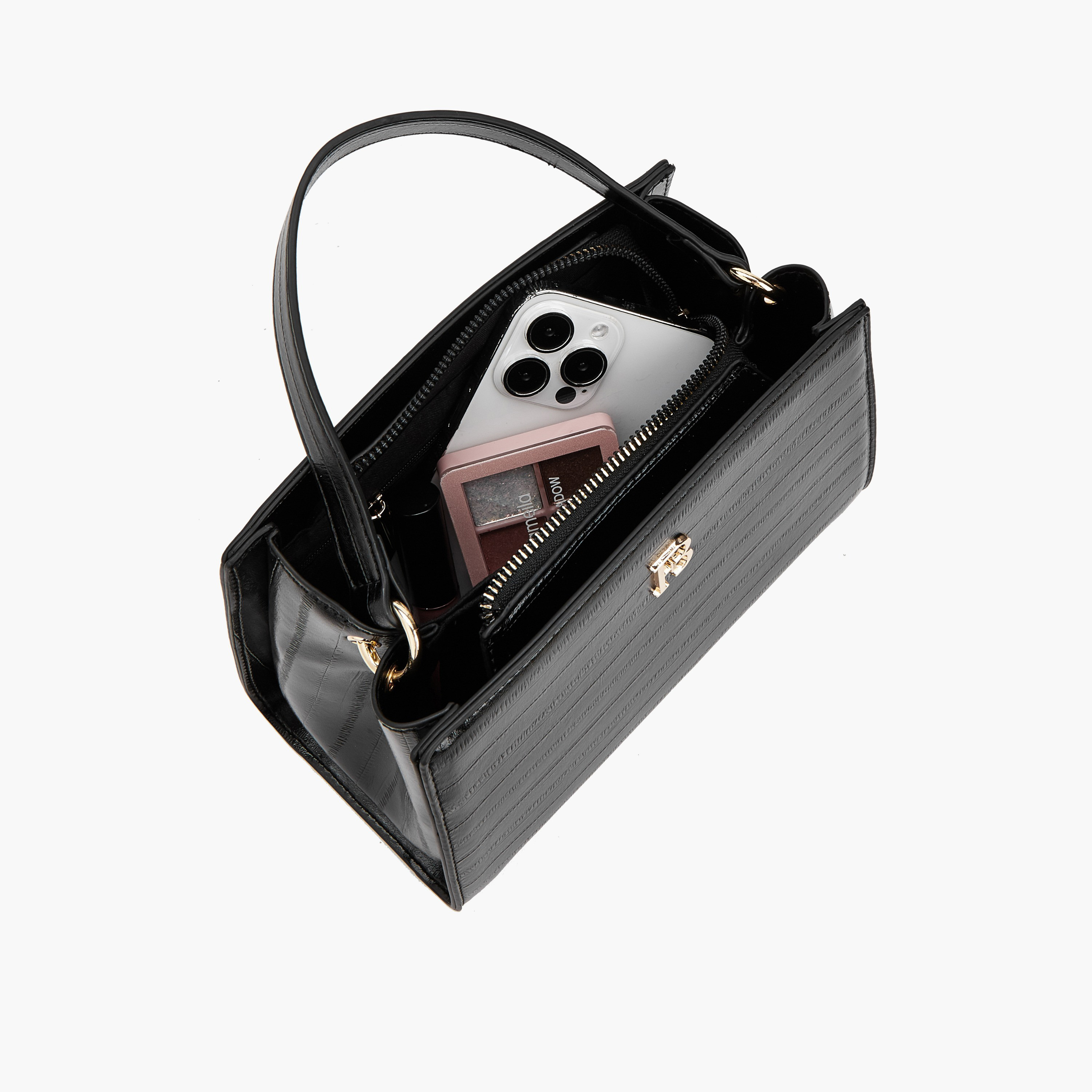 شنطة كتف بارزة الملمس بحزام قابل للفصل من فلورا بيلا-women-bagsandwallets-handbags-image-7