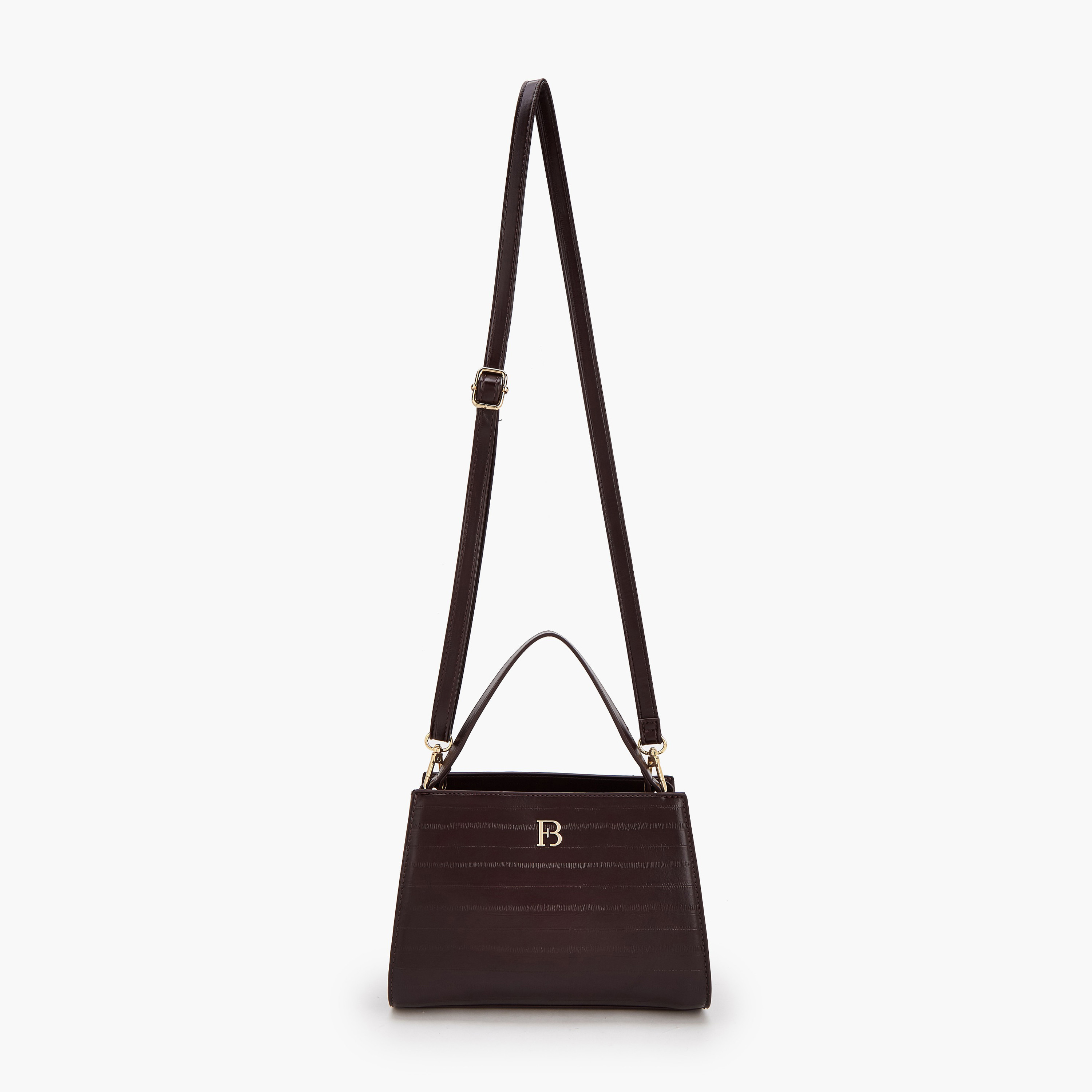 شنطة كتف بارزة الملمس بحزام قابل للفصل من فلورا بيلا-women-bagsandwallets-handbags-image-2