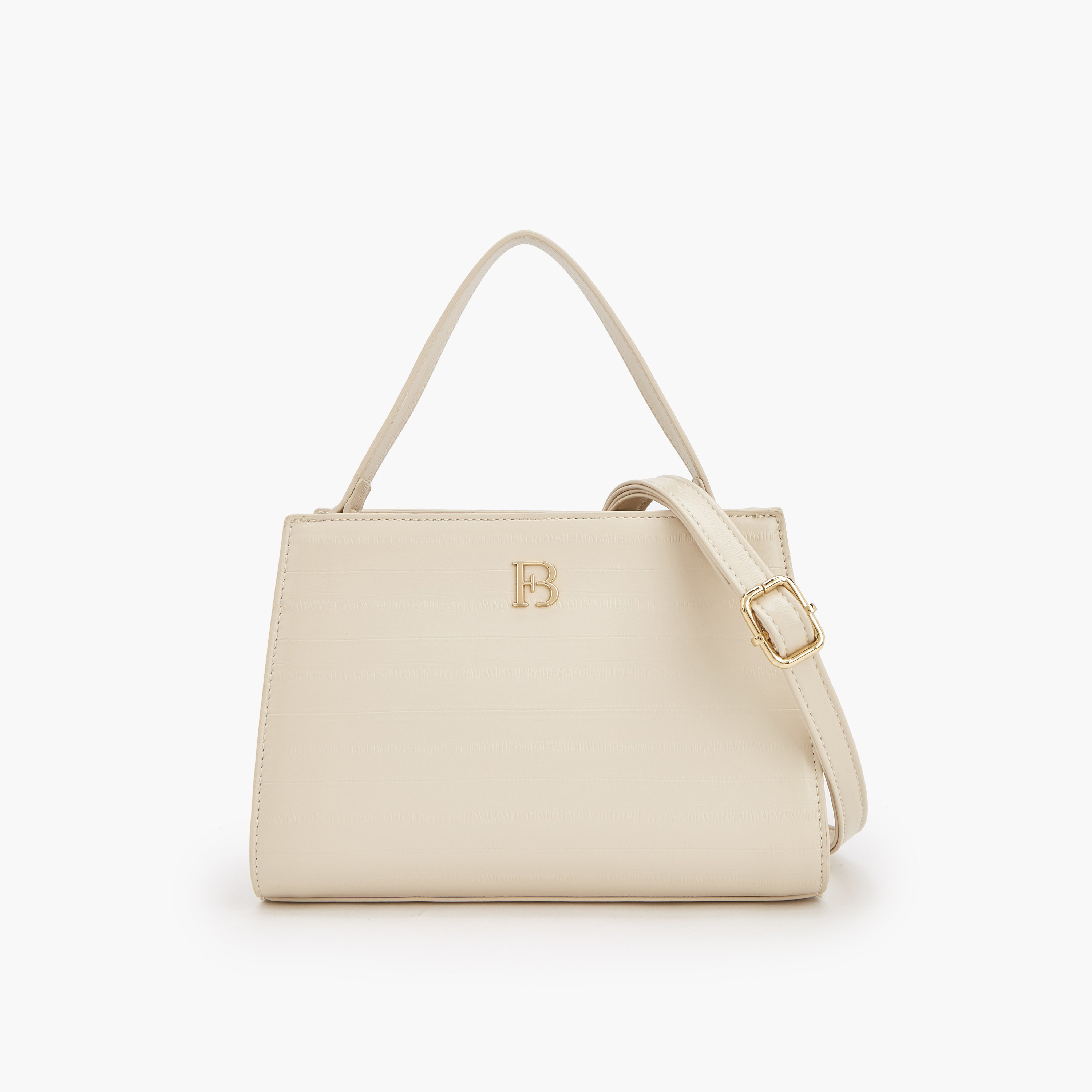 شنطة كتف بارزة الملمس بحزام قابل للفصل من فلورا بيلا-women-bagsandwallets-handbags-image-1