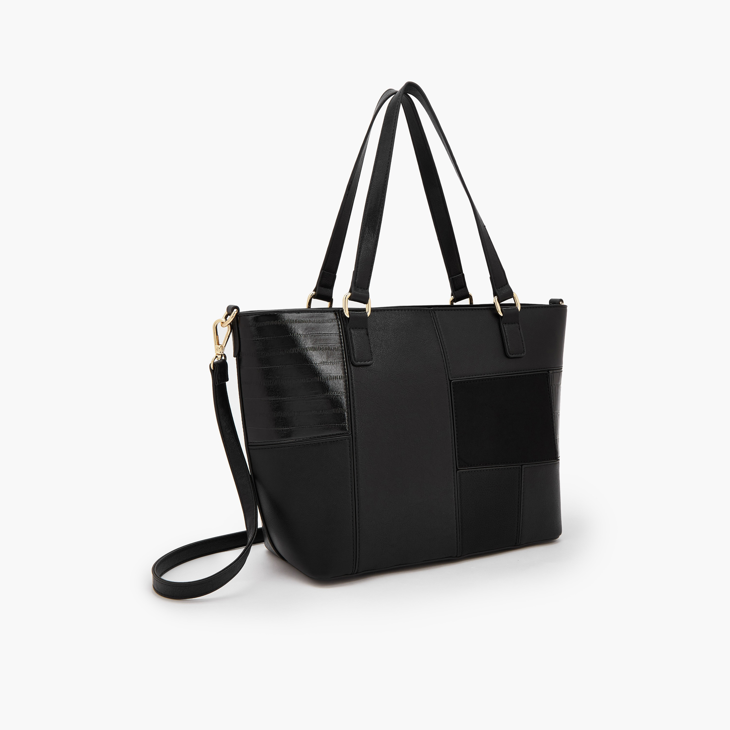 Flora Bella Panelled Tote Bag with Detachable Strap-women-bagsandwallets-handbags-image-3