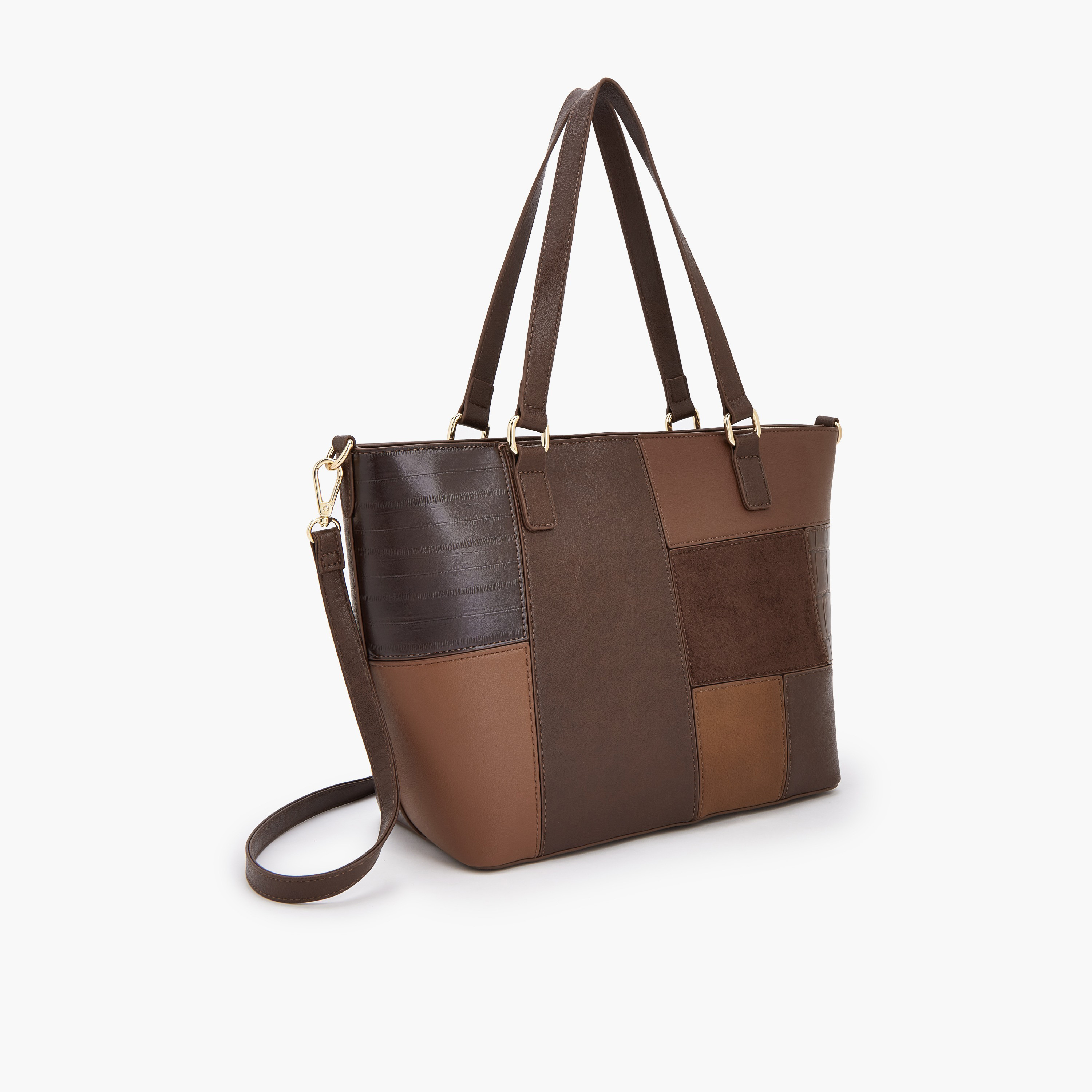 Flora Bella Panelled Tote Bag with Detachable Strap-women-bagsandwallets-handbags-image-3
