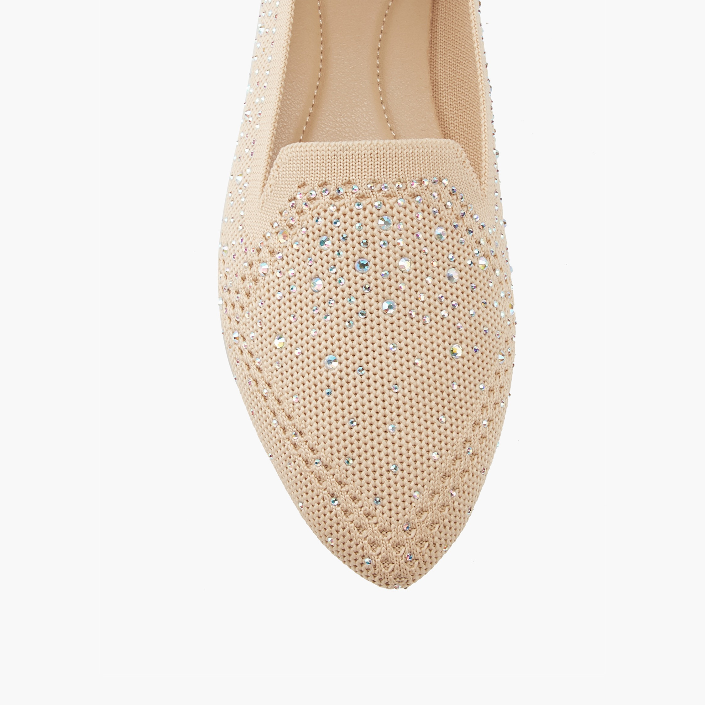 Flora Bella Embellished Slip-On Ballerina Shoes with Pull Tab-women-shoes-ballerinas-image-4