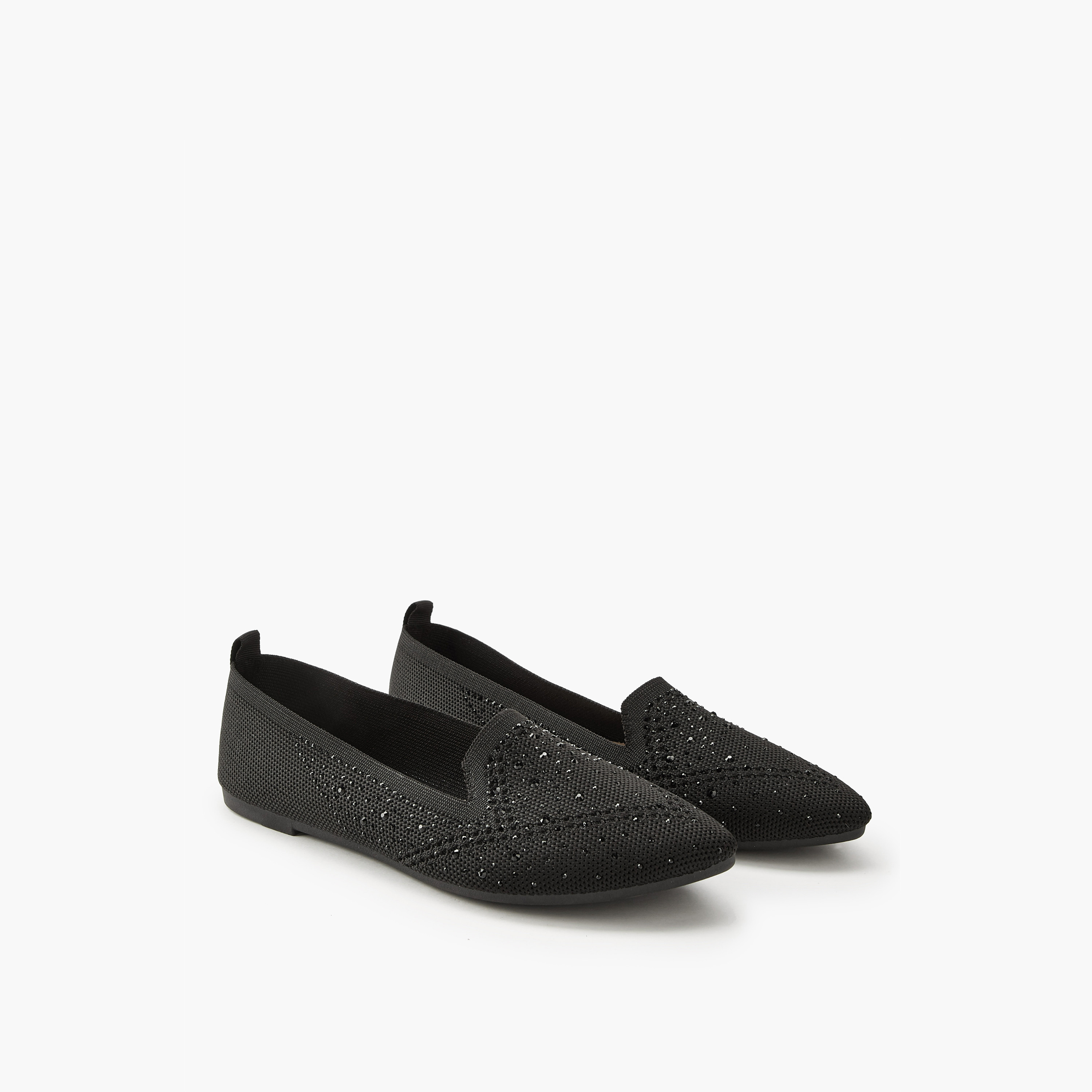 حذاء باليرينا مزين سهل الارتداء بلسان سحب من فلورا بيلا-women-shoes-ballerinas-image-1