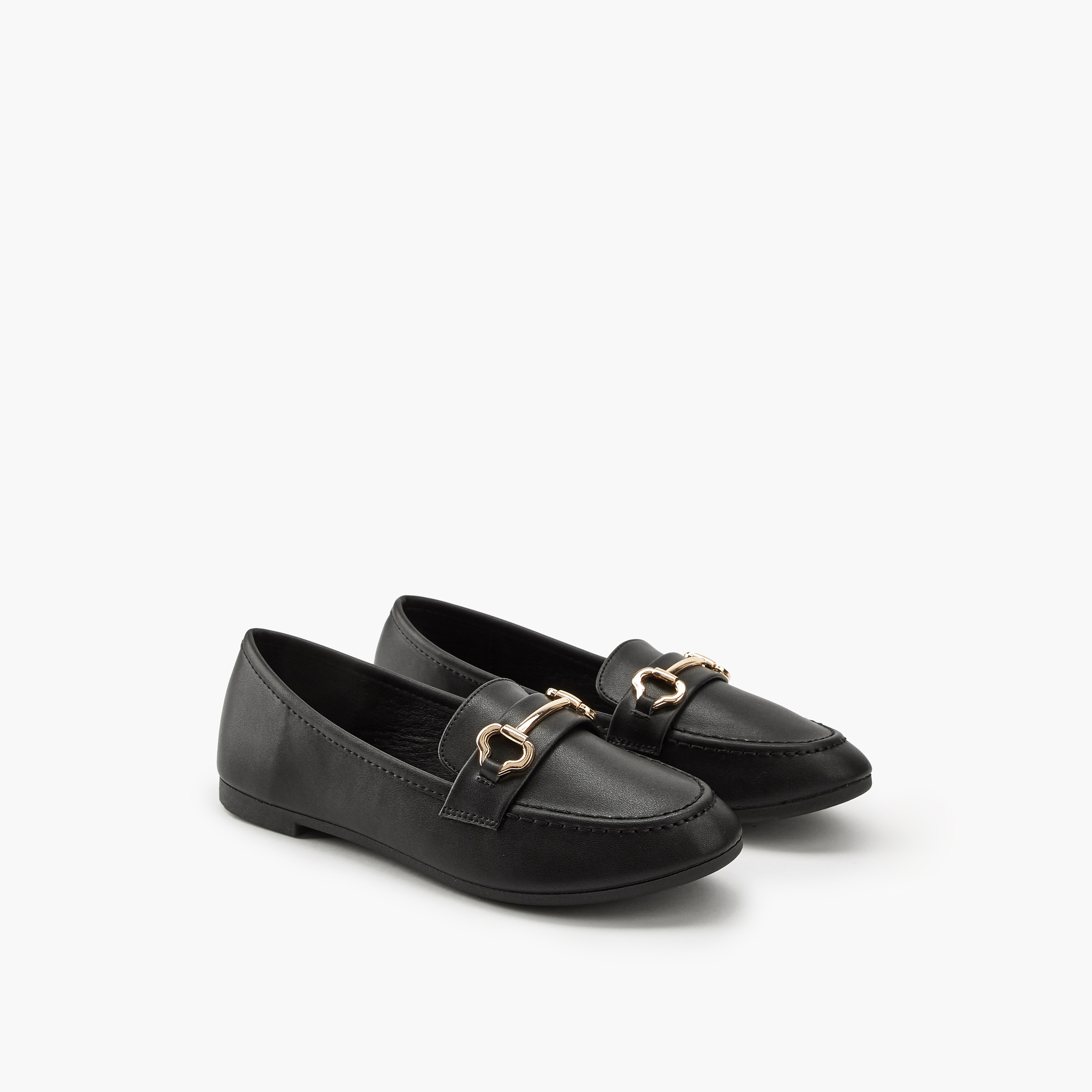 حذاء سهل الارتداء بتزيينات ميتاليك من فلورا بيلا-women-shoes-loafersandmoccasins-image-1