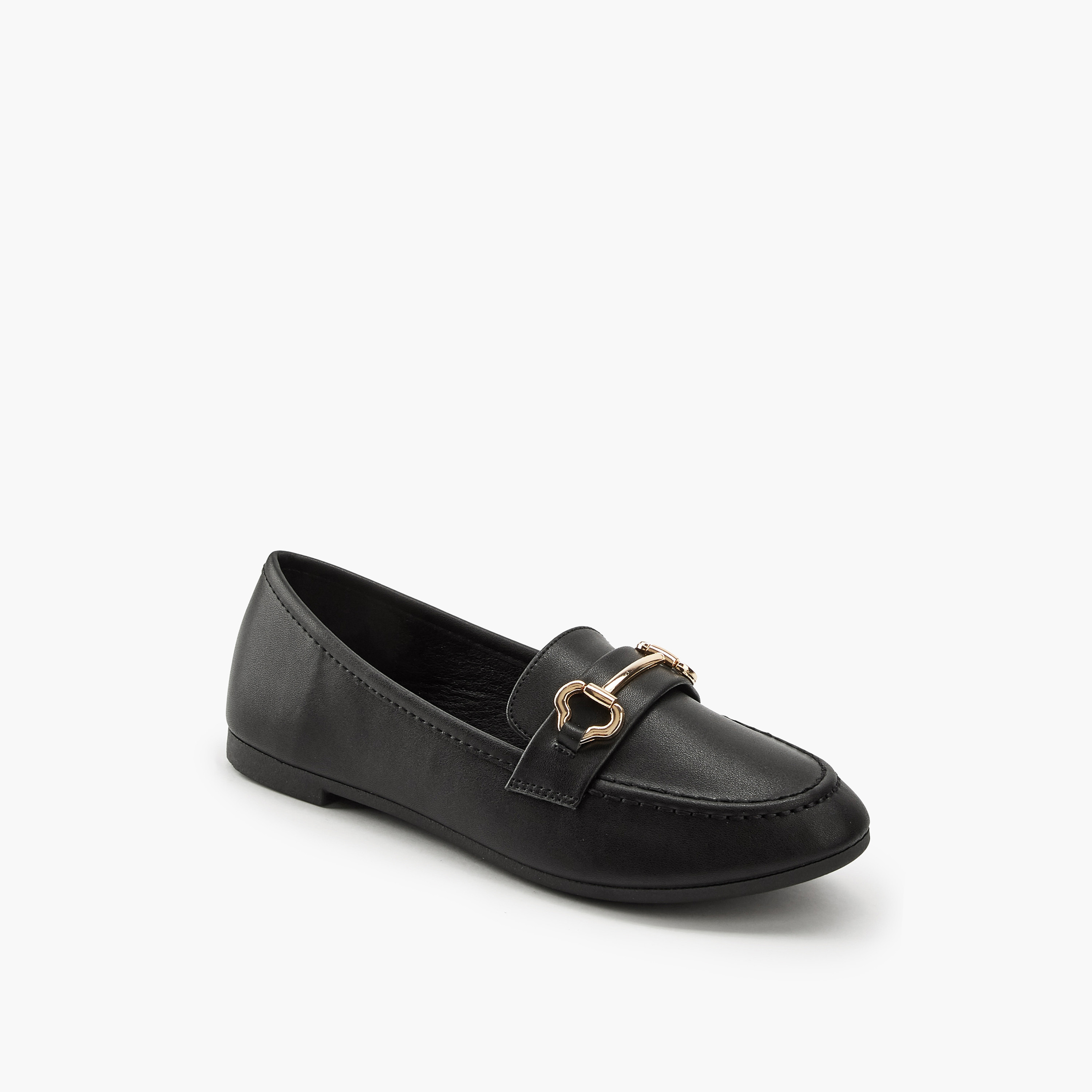حذاء سهل الارتداء بتزيينات ميتاليك من فلورا بيلا-women-shoes-loafersandmoccasins-image-2