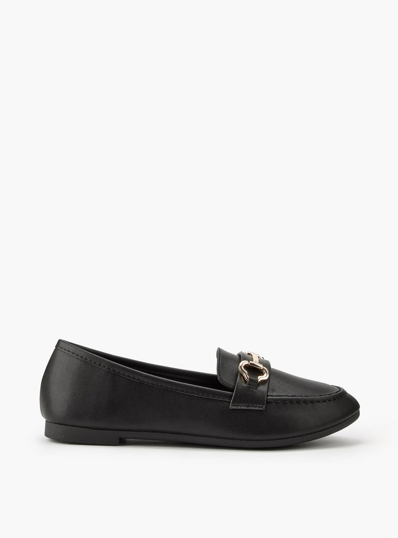 حذاء سهل الارتداء بتزيينات ميتاليك من فلورا بيلا-women-shoes-loafersandmoccasins-image-3