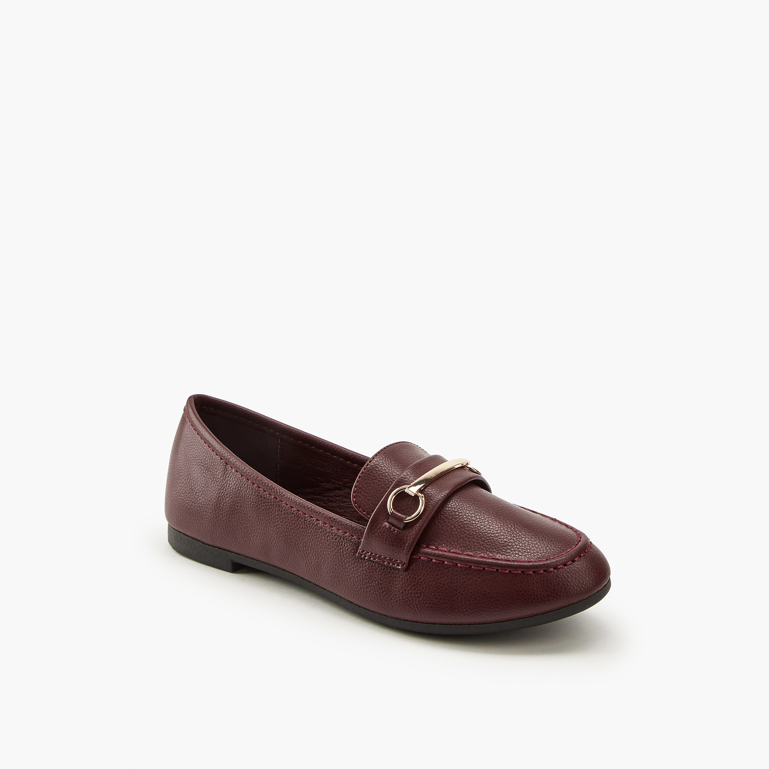 Flora Bella Metallic Accent Slip-On Loafers-women-shoes-loafersandmoccasins-image-3