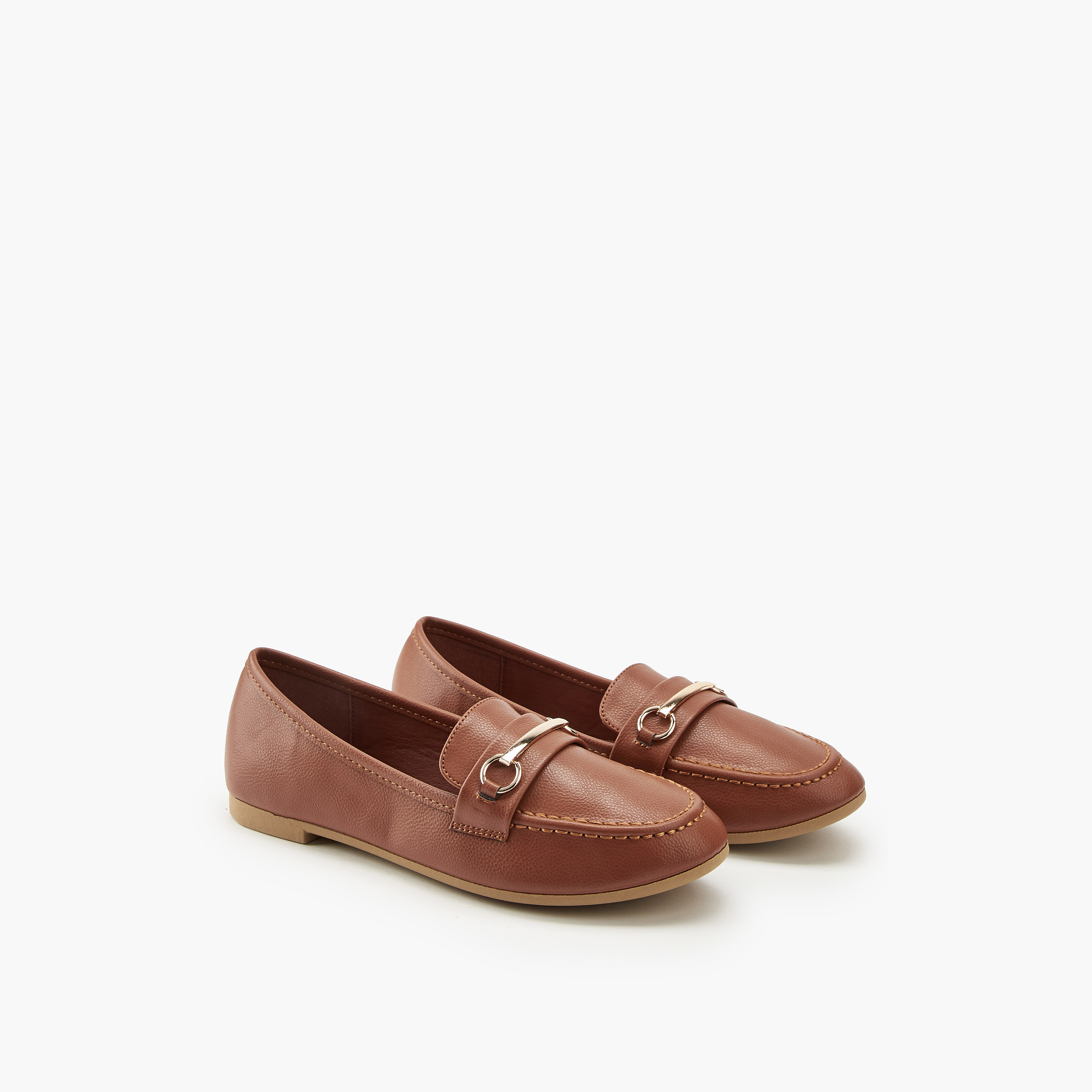 Flora Bella Metallic Accent Slip-On Loafers-women-shoes-loafersandmoccasins-image-1
