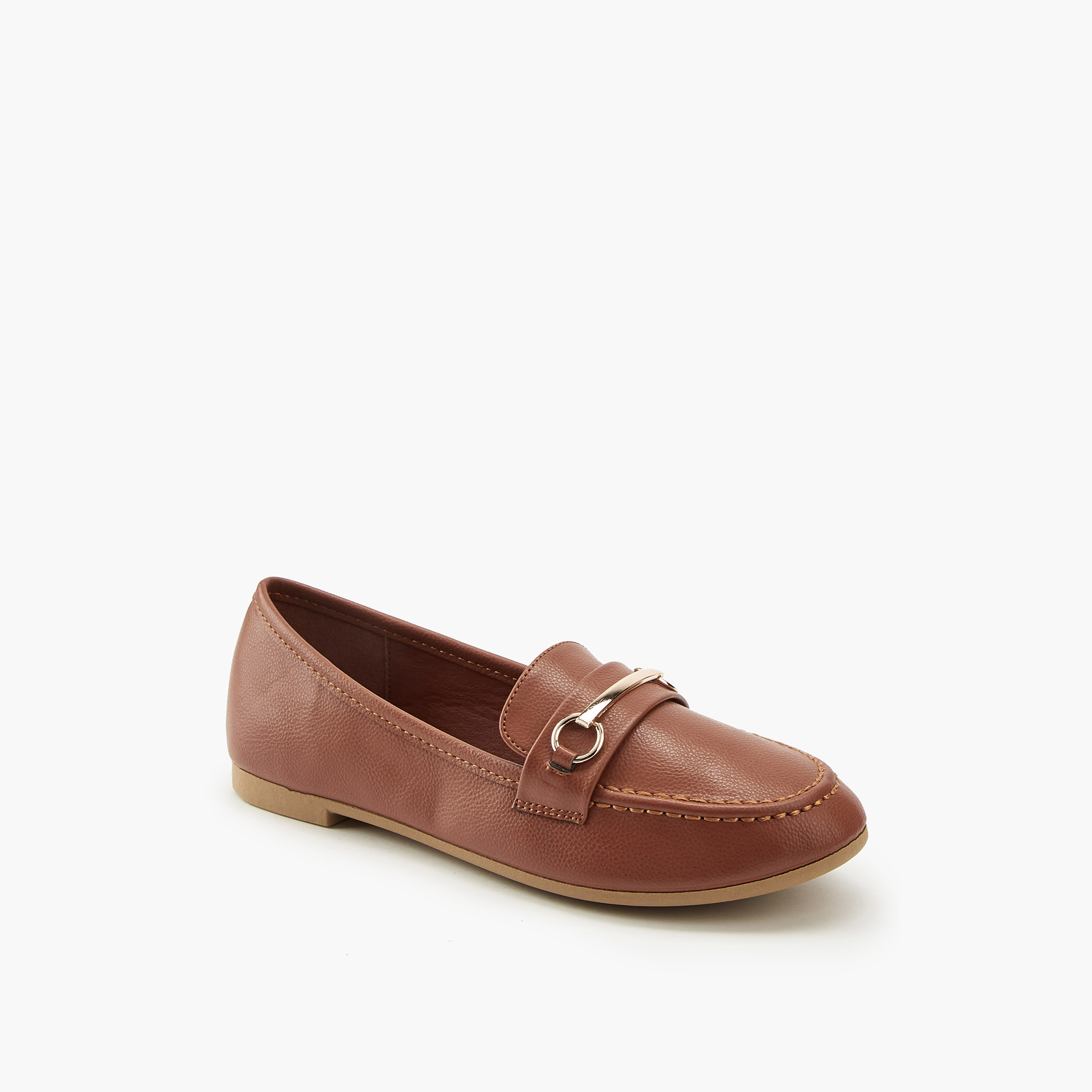 Flora Bella Metallic Accent Slip-On Loafers-women-shoes-loafersandmoccasins-image-3