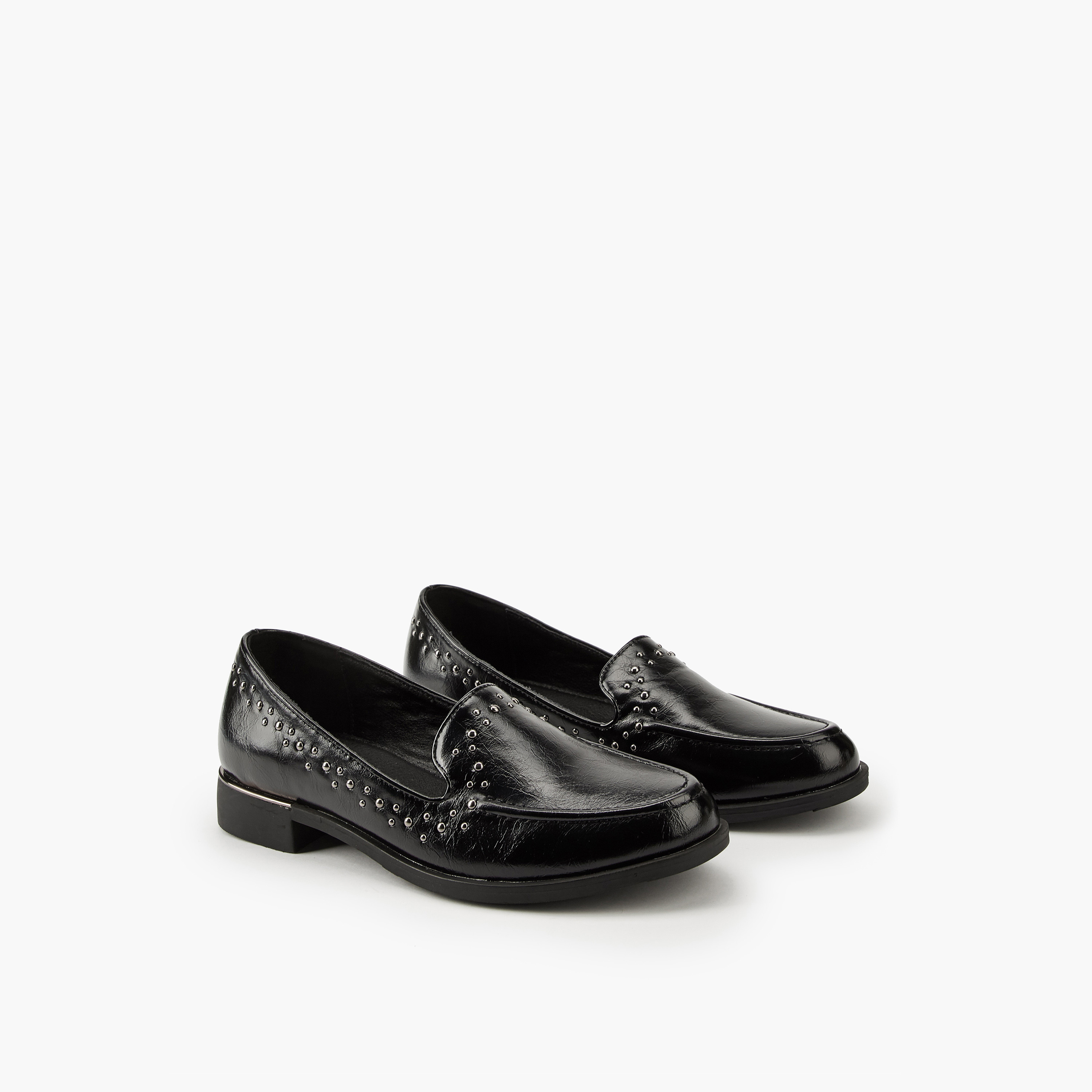 Flora Bella Stud Embellished Slip-On Loafers-women-shoes-loafersandmoccasins-image-1