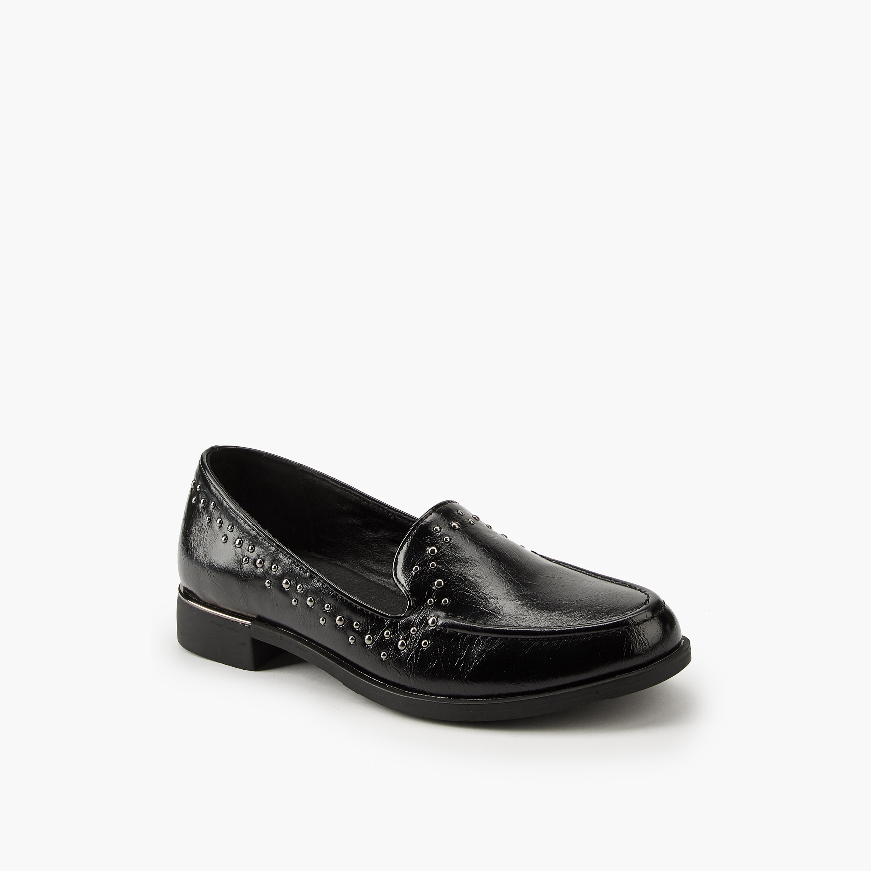 Flora Bella Stud Embellished Slip-On Loafers-women-shoes-loafersandmoccasins-image-3
