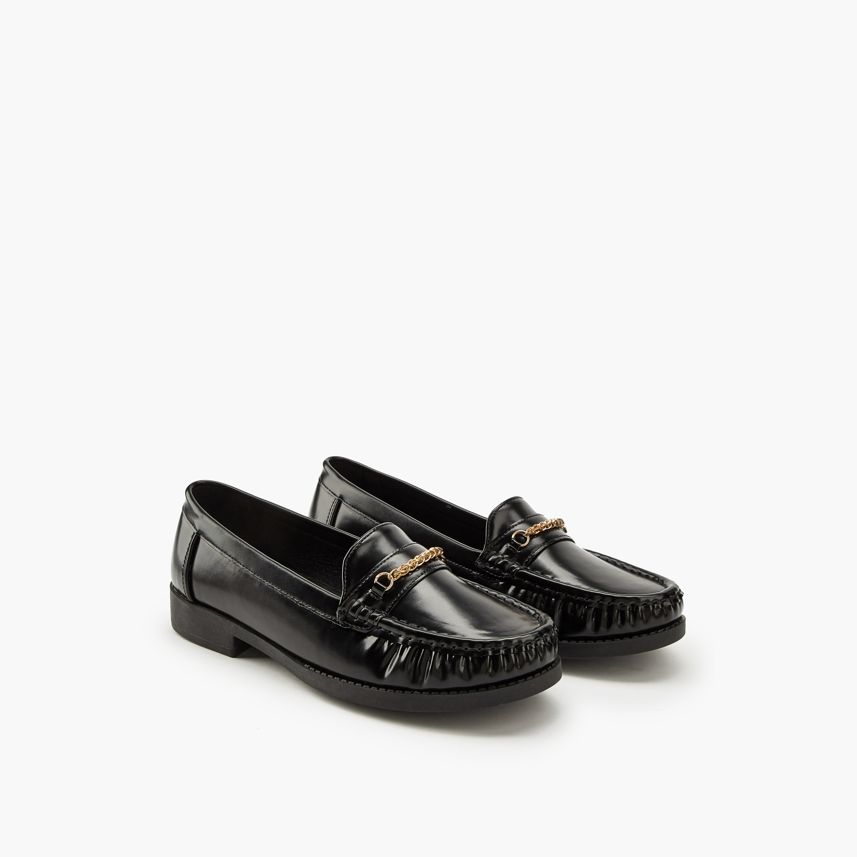 لوفر سهل الارتداء بتفصيل سلسلة من فلورا بيلا-women-shoes-loafersandmoccasins-image-1