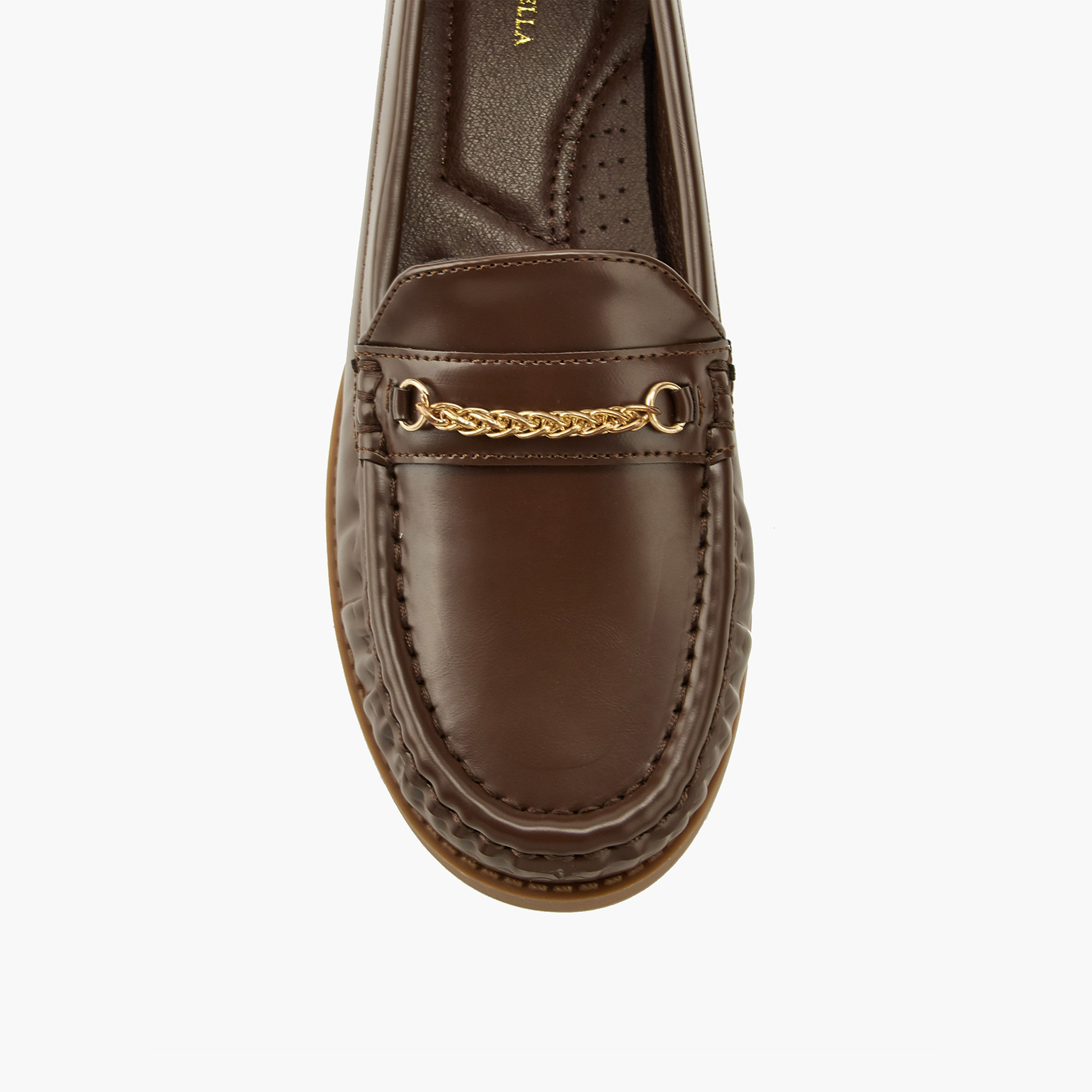 Flora Bella Chain Detail Slip-On Loafers-women-shoes-loafersandmoccasins-image-4