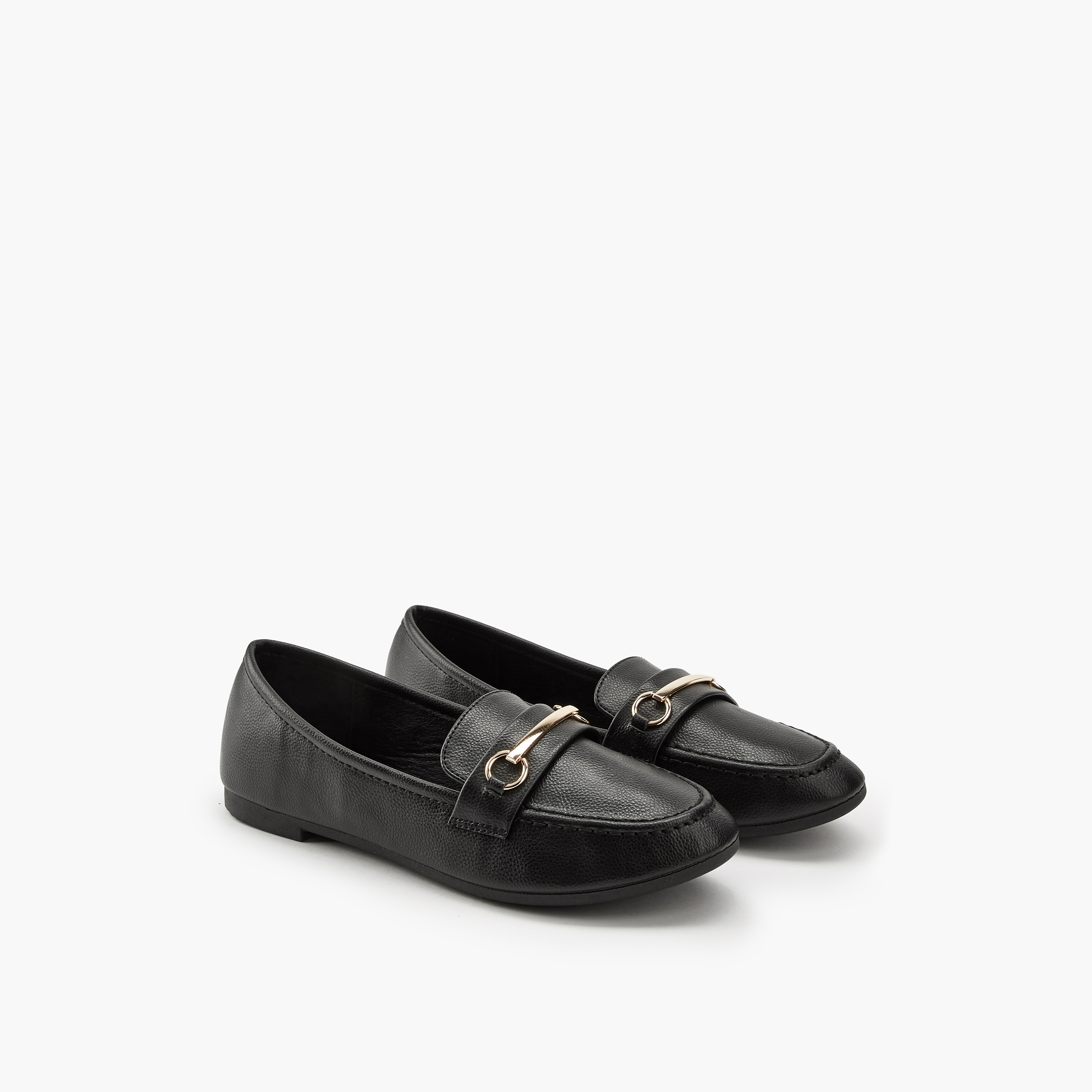 Flora Bella Metallic Accent Slip-On Loafers-women-shoes-loafersandmoccasins-image-1