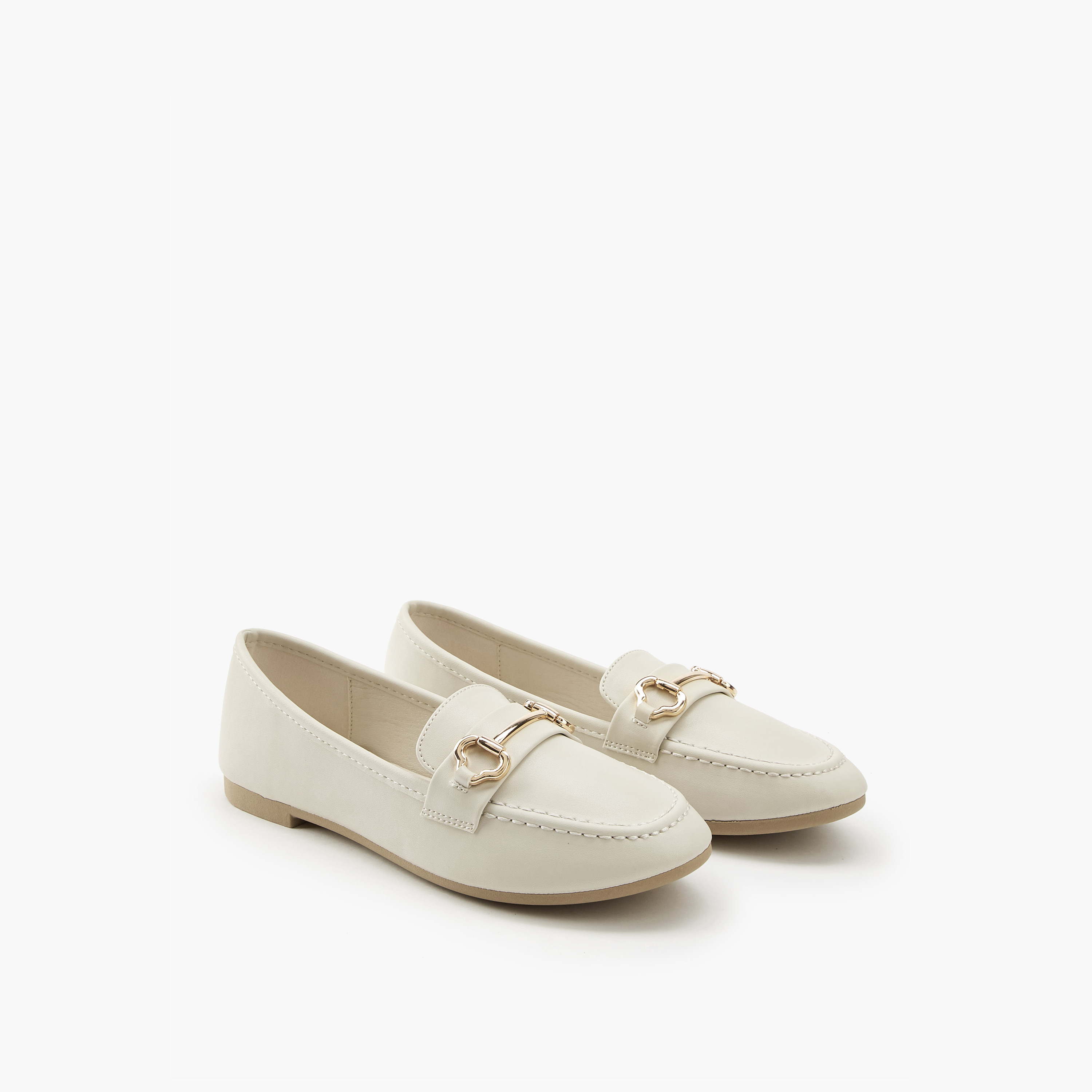 Flora Bella Metallic Accent Slip-On Loafers-women-shoes-loafersandmoccasins-image-1