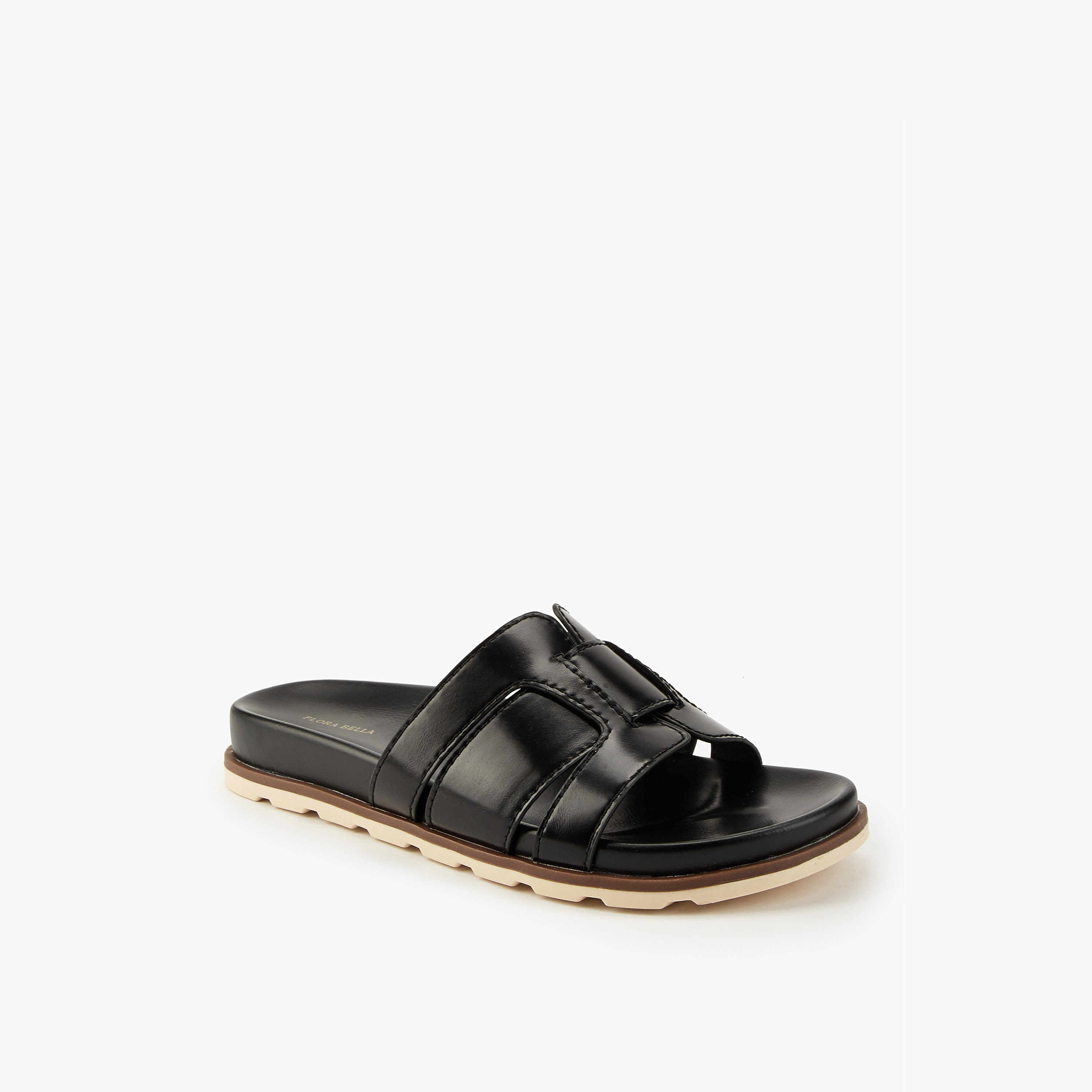Flora Bella Panelled Slip-On Sandals-women-shoes-flats-sandals-image-3
