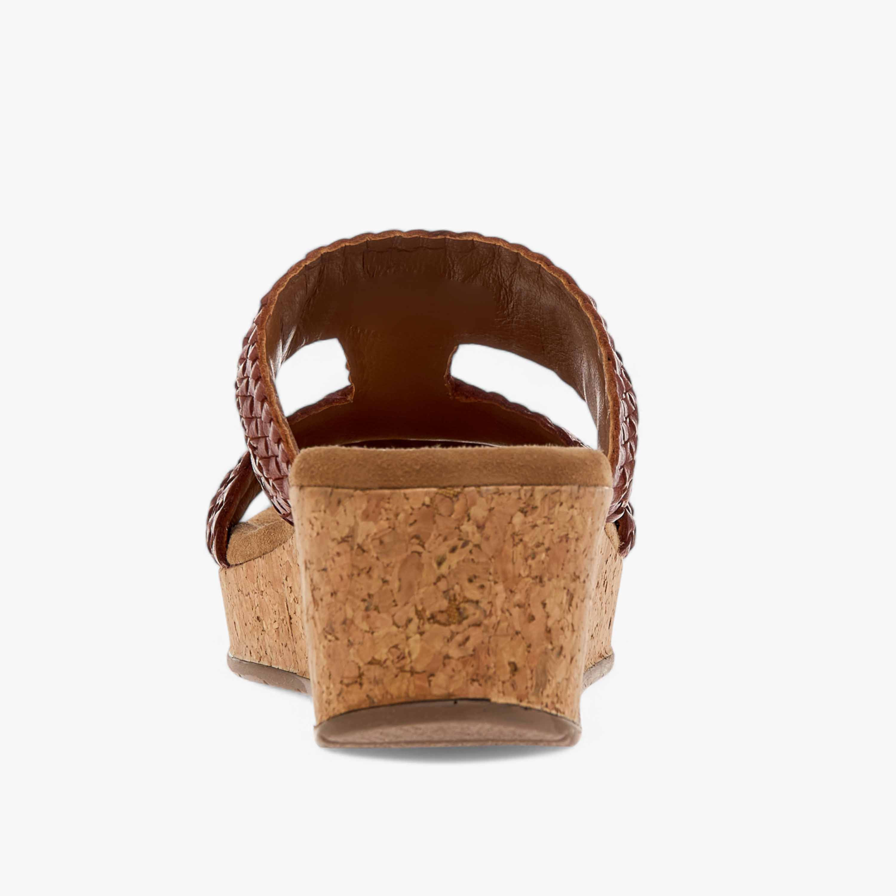 Paprika Textured Leather Slip-On Comfort Sandals-women-shoes-sandals-heeled-image-5