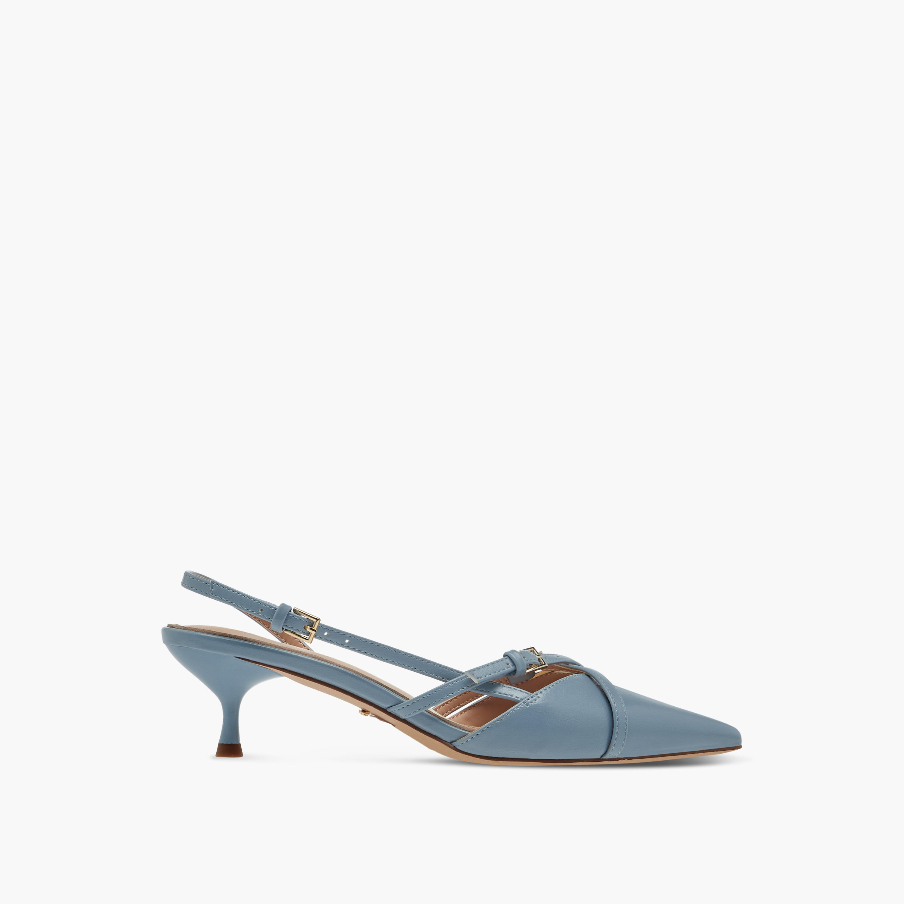 حذاء بحزام خلفي بكعب صغير وإبزيم إغلاق وأحزمة متقاطعة من بابريكا-women-shoes-sandals-heeled-image-3