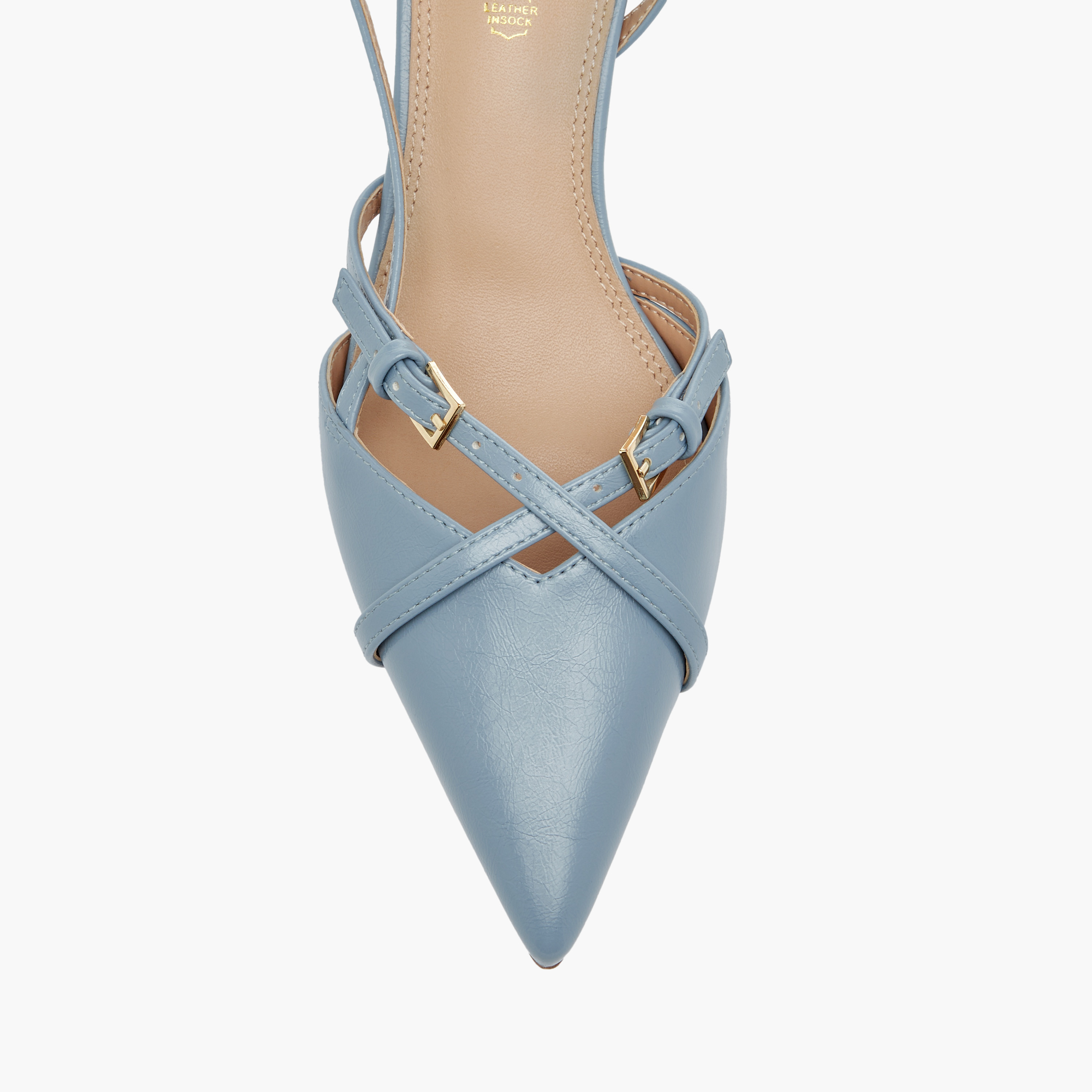 حذاء بحزام خلفي بكعب صغير وإبزيم إغلاق وأحزمة متقاطعة من بابريكا-women-shoes-sandals-heeled-image-2