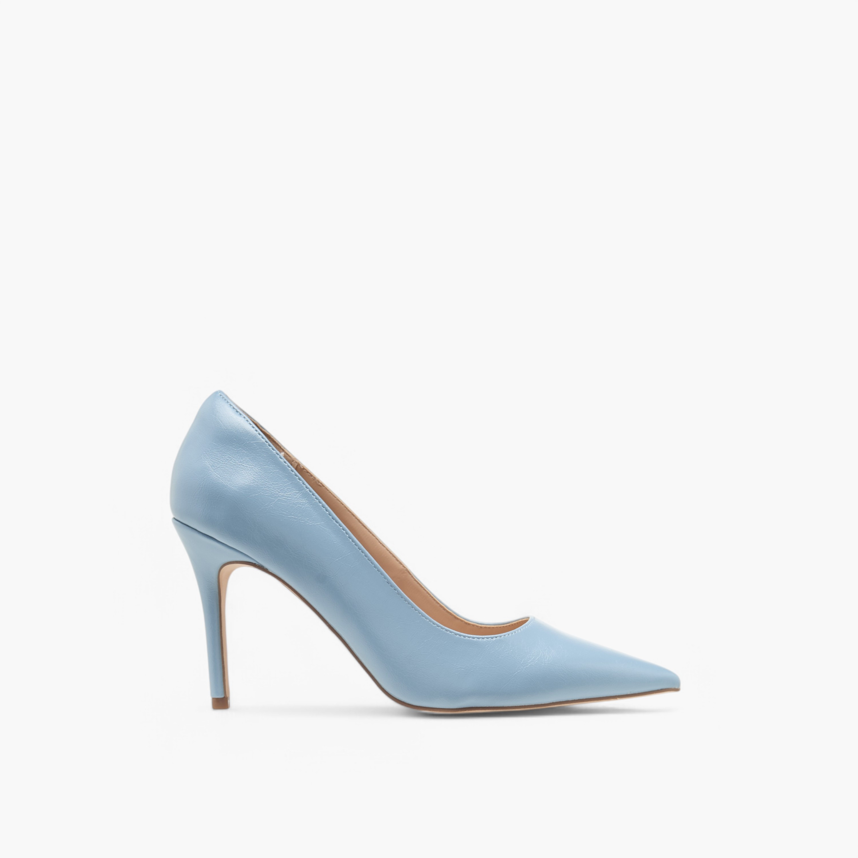 Paprika Solid Slip-On Pumps with Stiletto Heels-women-shoes-heels-image-3