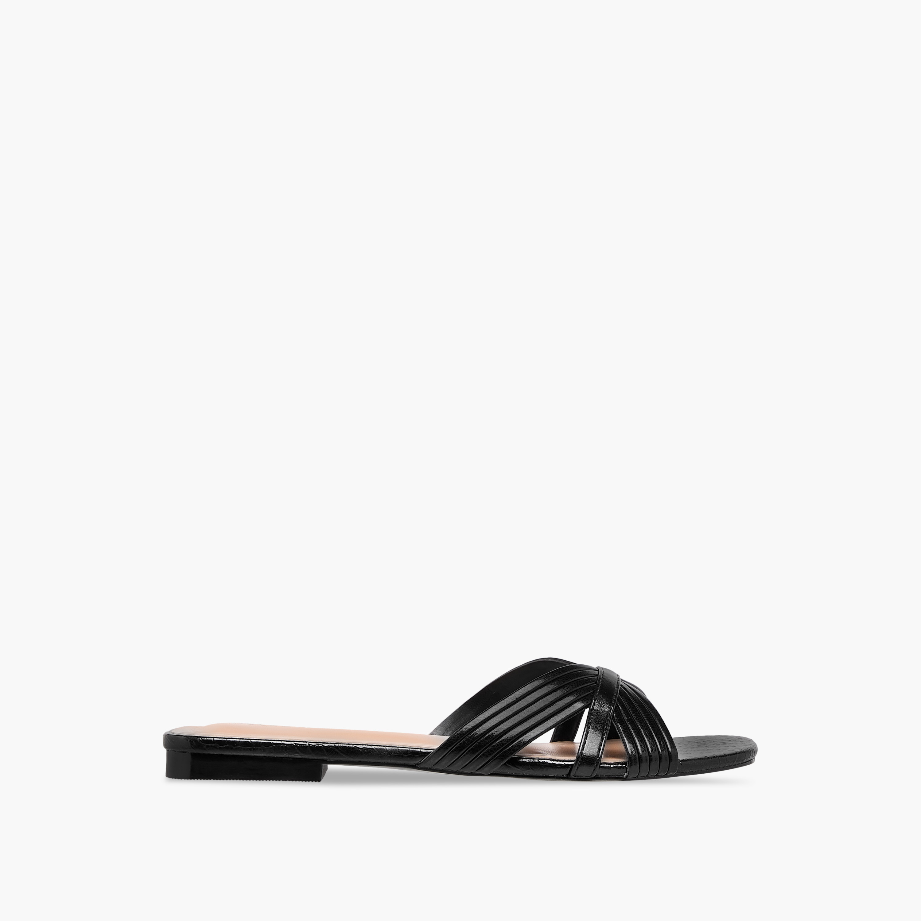 Celeste Women's Criss Cross Slip-On Flat Sandals-women-shoes-flats-sandals-image-3