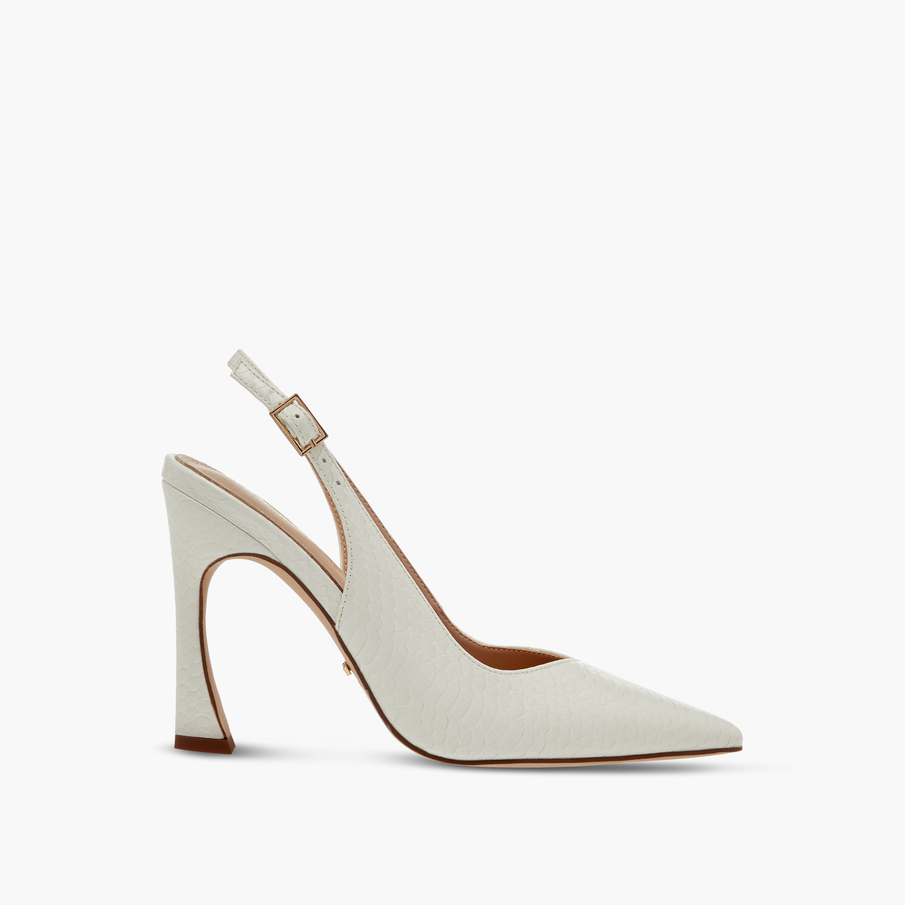 حذاء سادة بمقدمة مدببة وحزام خلفي وإبزيم إغلاق وكعب ستيليتو من بابريكا-women-shoes-sandals-heeled-image-3