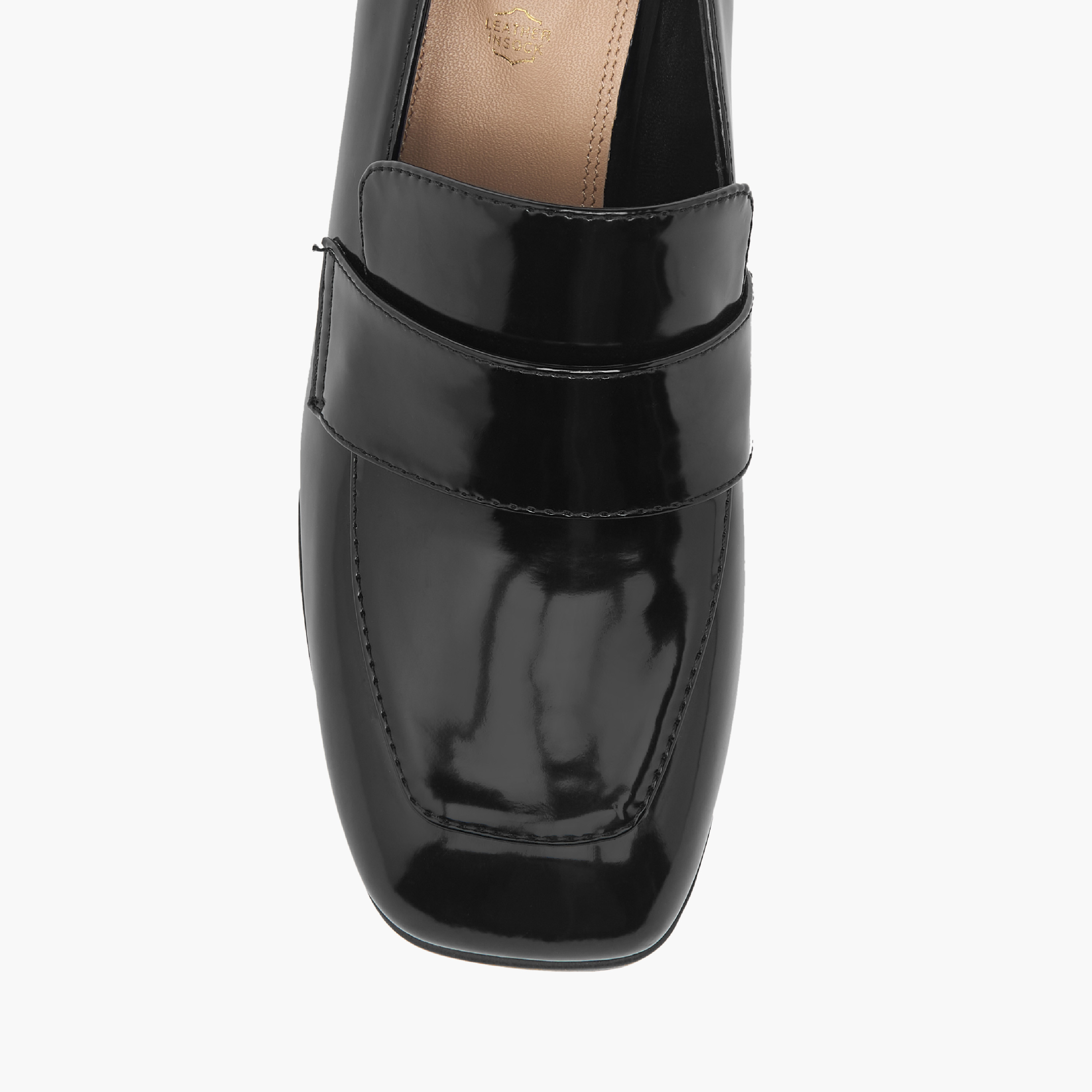 Paprika Solid Slip-On Loafers with Block Heels-women-shoes-loafersandmoccasins-image-4