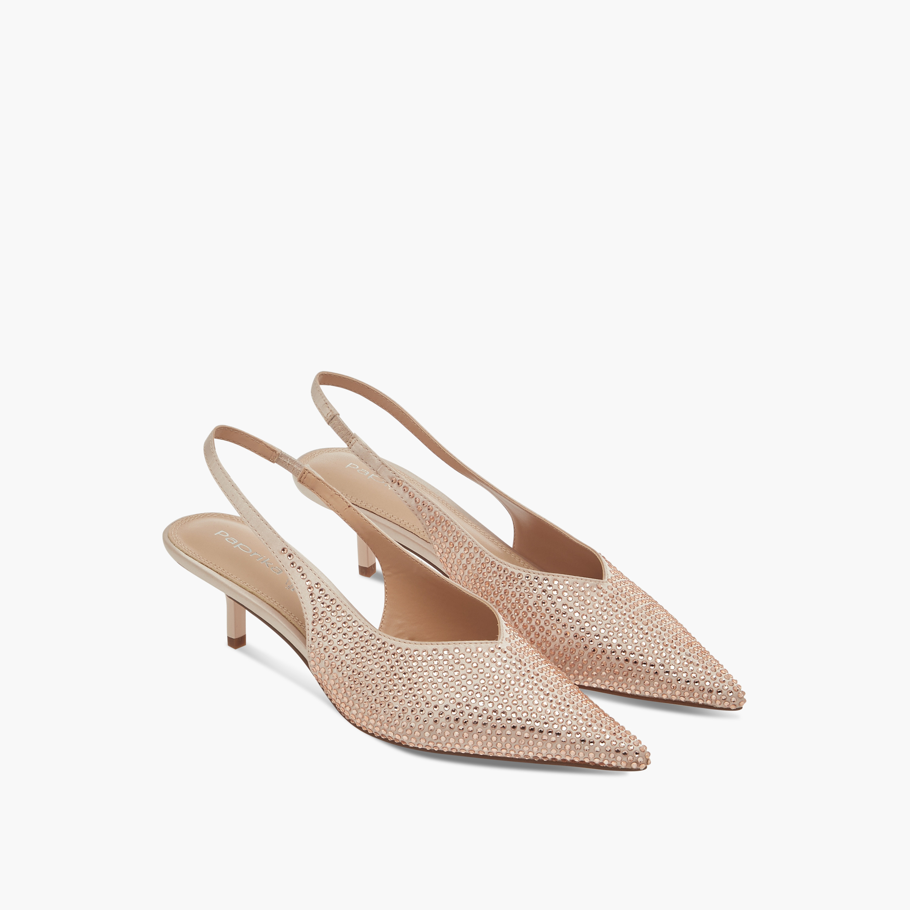 حذاء بمقدمة مدببة وحزام خلفي وإبزيم إغلاق وكعب صغير من بابريكا-women-shoes-sandals-heeled-image-5