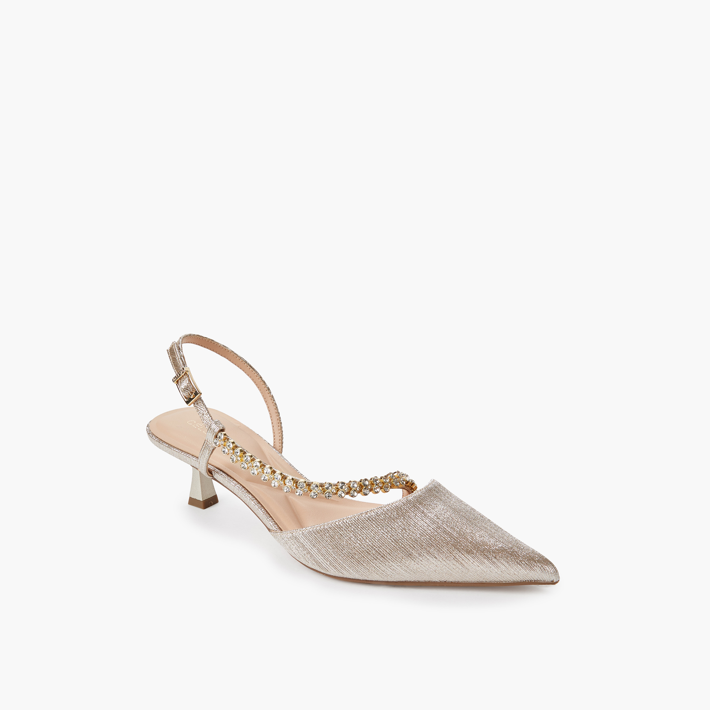 Celeste Women Embellished Kitten Heel Shoes-women-shoes-sandals-heeled-image-2