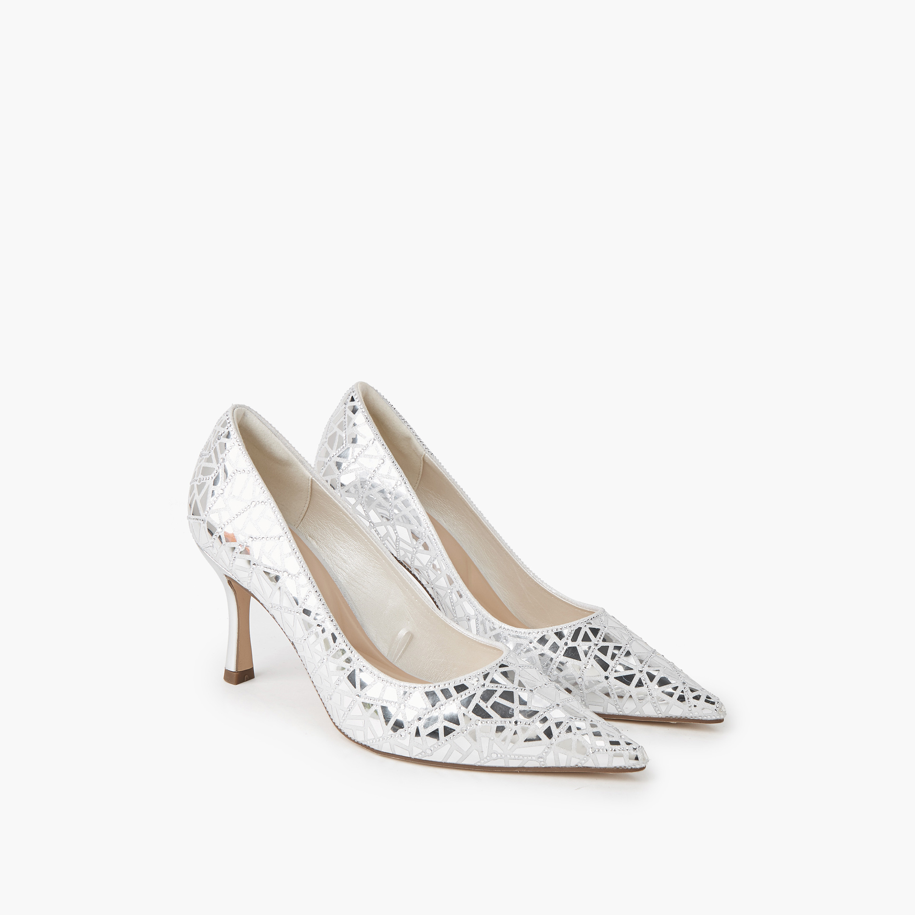 حذاء كلاسيكي بكعب ستيليتو مزيّن للنساء من سيليست-women-shoes-sandals-heeled-image-1