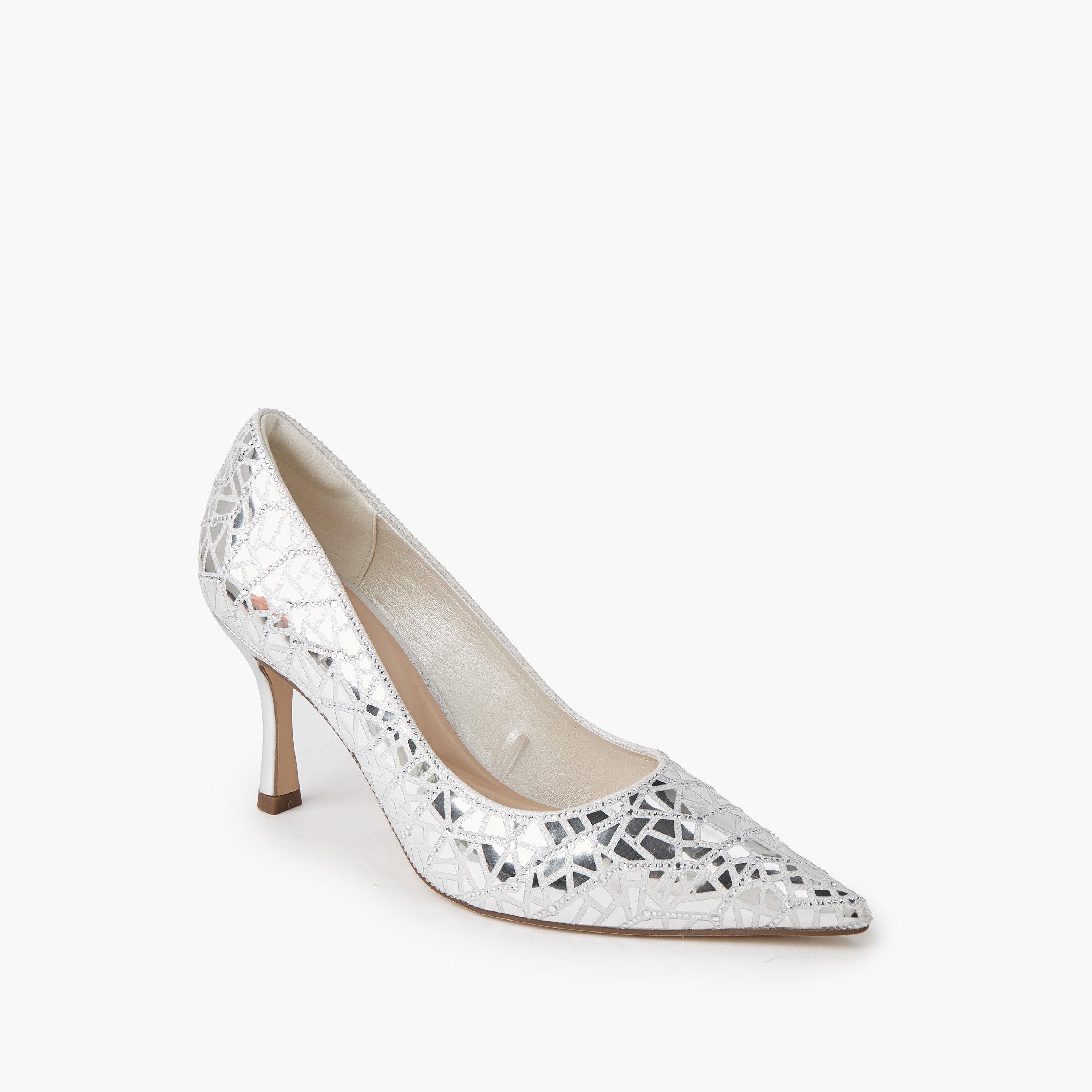 حذاء كلاسيكي بكعب ستيليتو مزيّن للنساء من سيليست-women-shoes-sandals-heeled-image-2