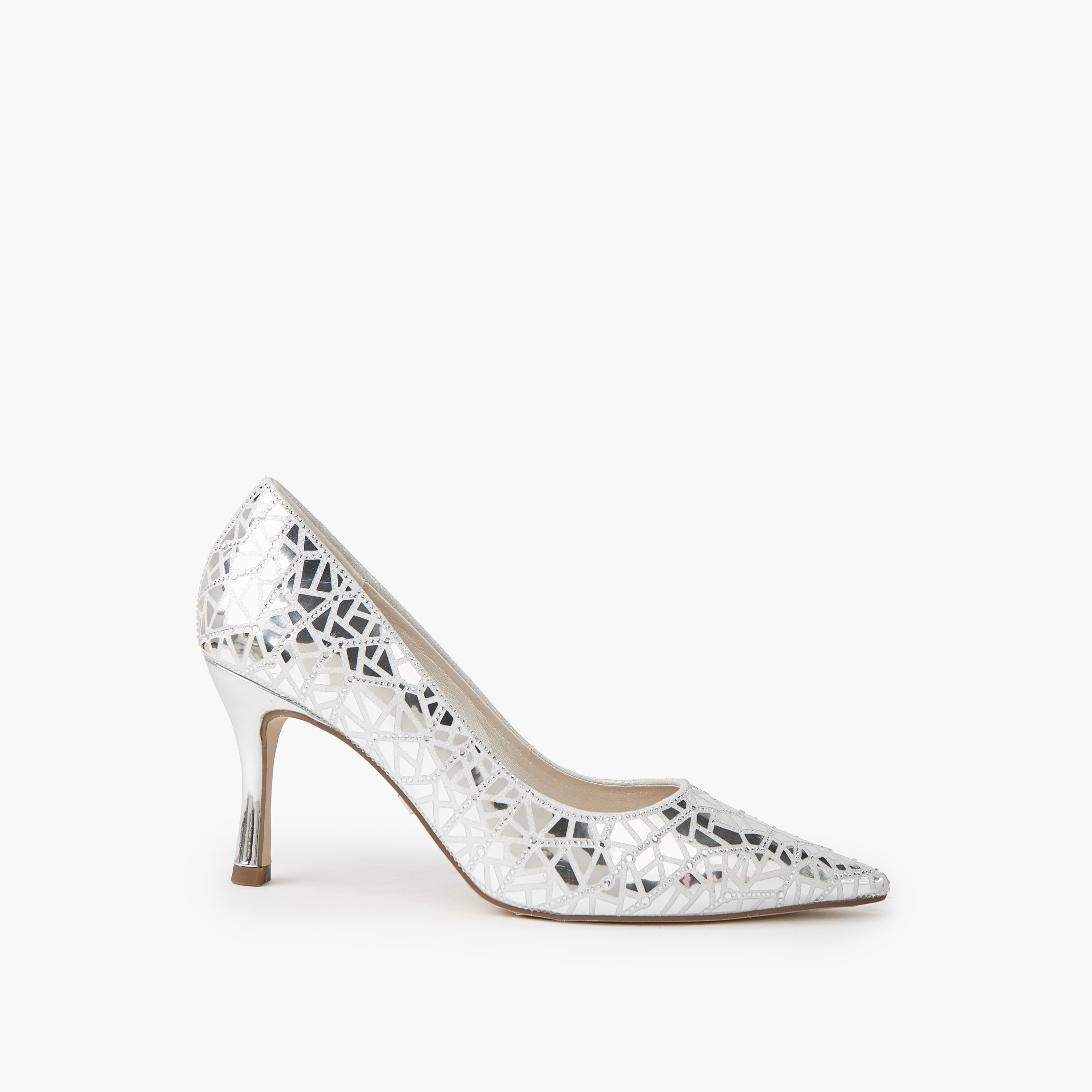 حذاء كلاسيكي بكعب ستيليتو مزيّن للنساء من سيليست-women-shoes-sandals-heeled-image-3