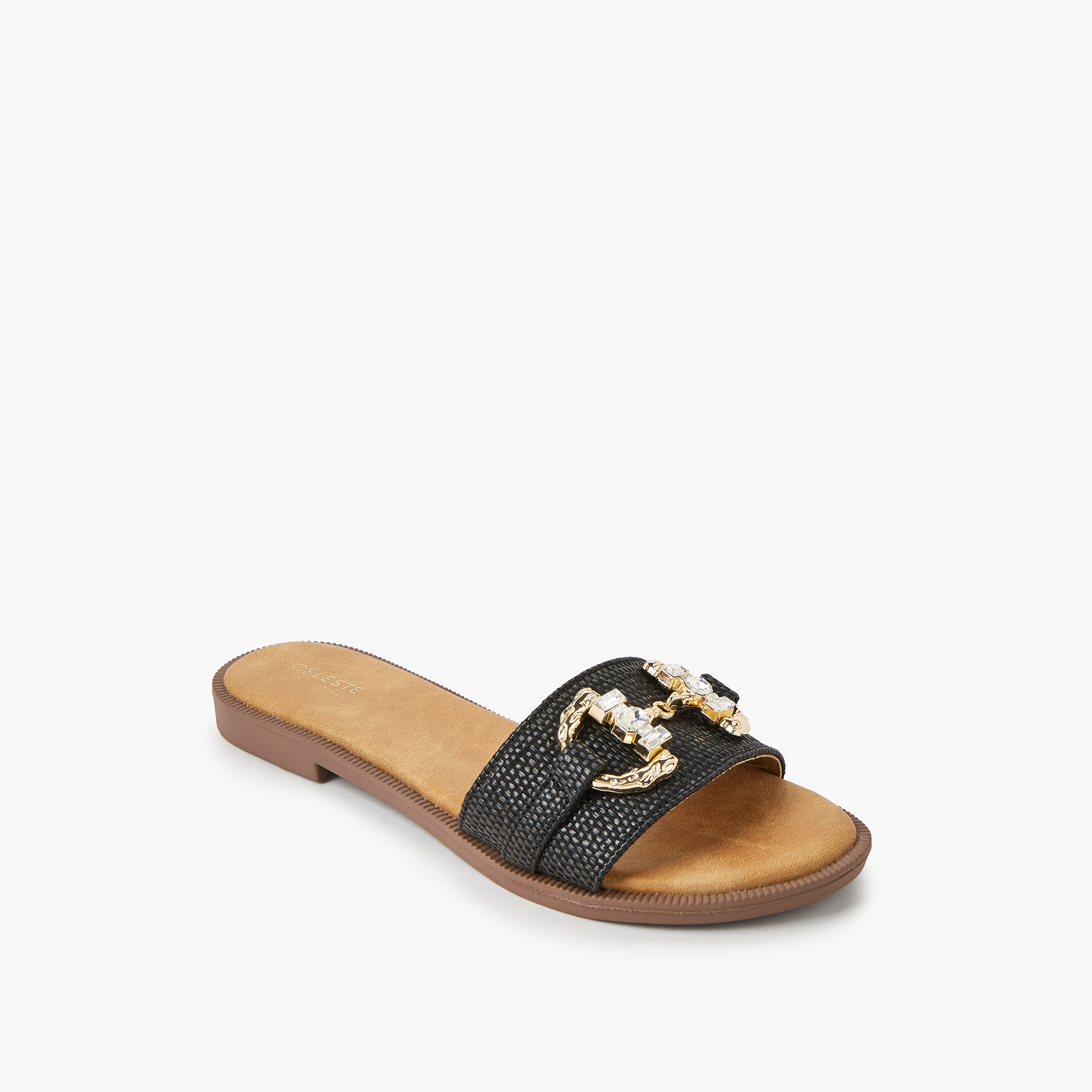 Celeste Women Embellished Flat Sandals-women-shoes-flats-sandals-image-2
