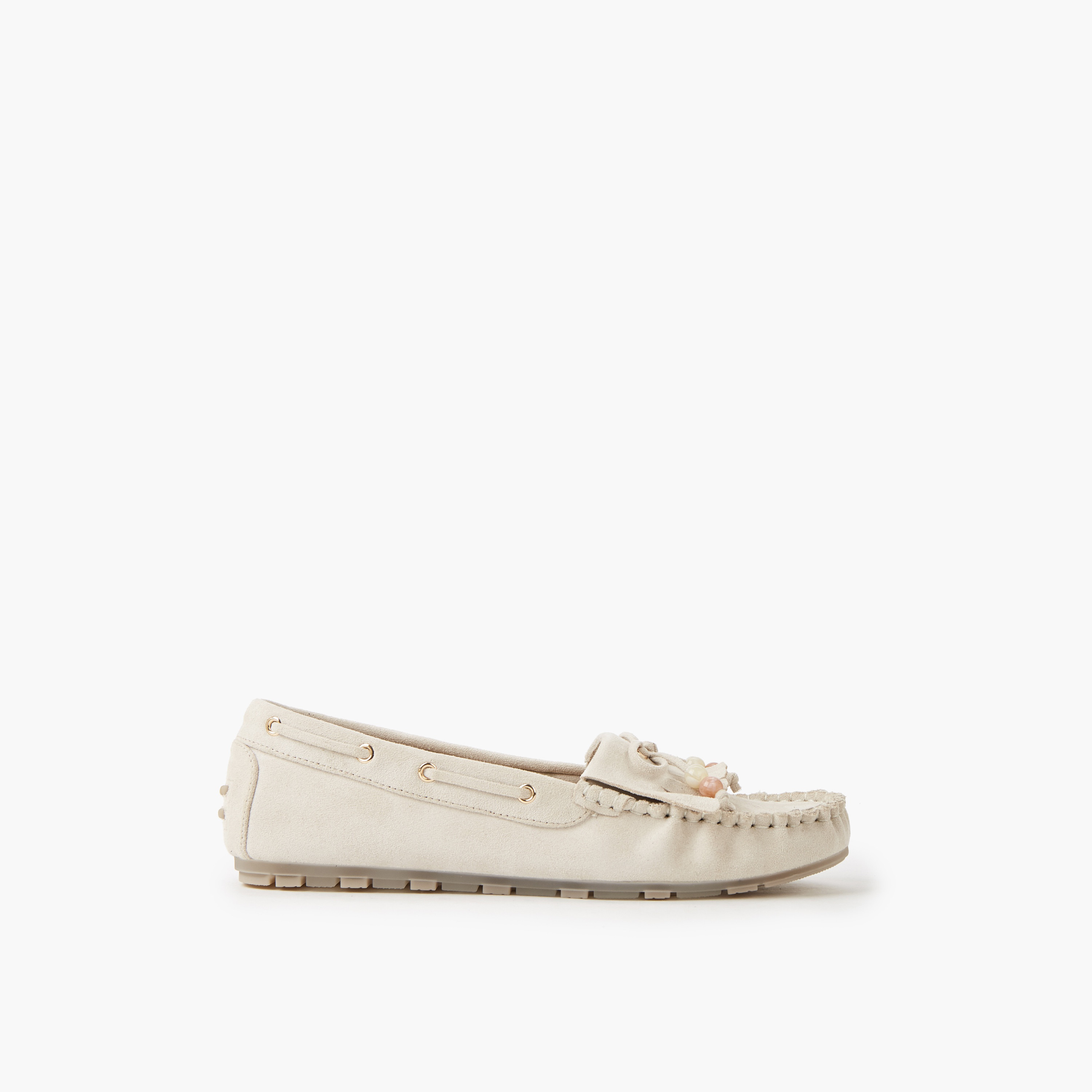 حذاء موكاسين بارز الملمس للنساء من لو كونفورت-women-shoes-loafersandmoccasins-image-3