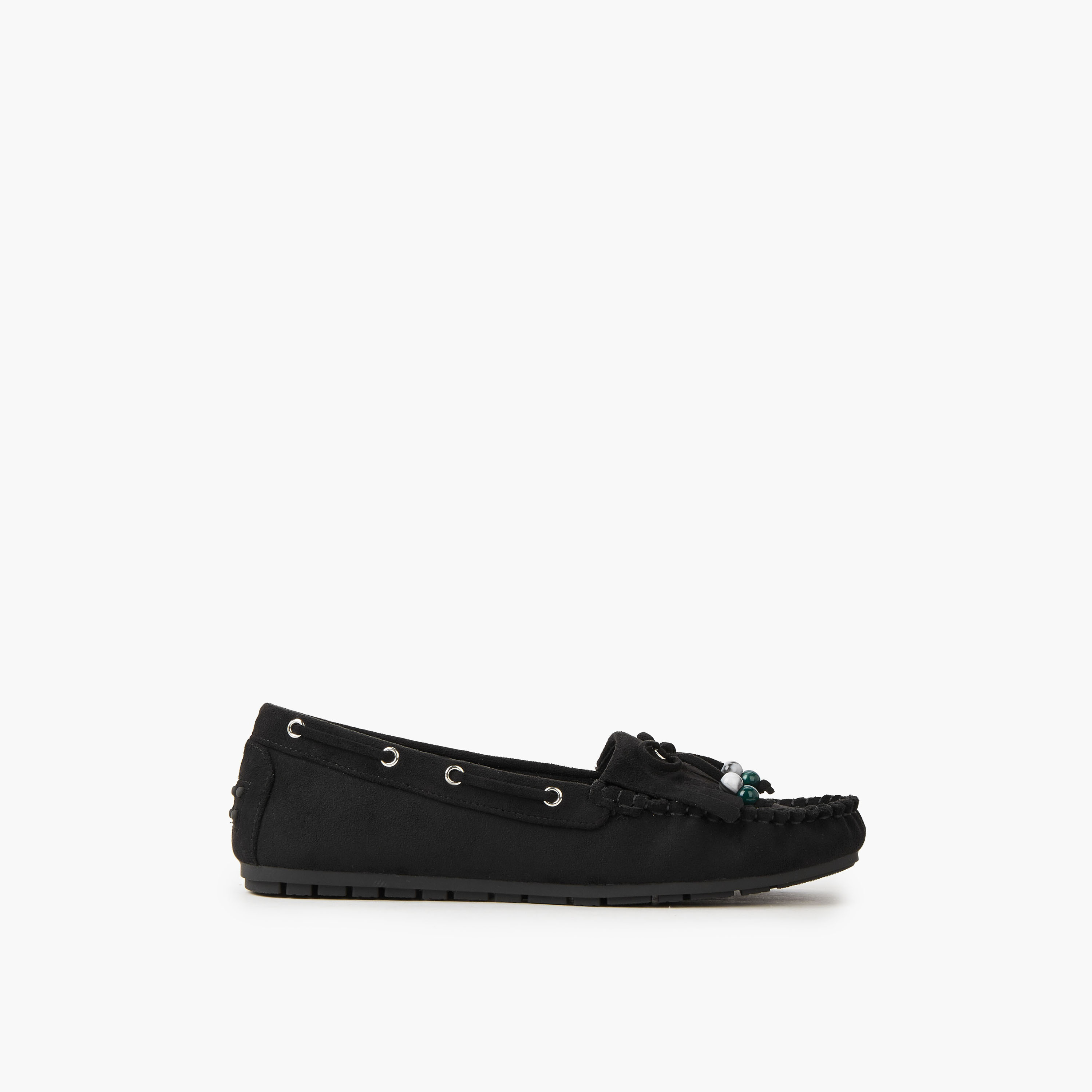 حذاء موكاسين بارز الملمس للنساء من لو كونفورت-women-shoes-loafersandmoccasins-image-3