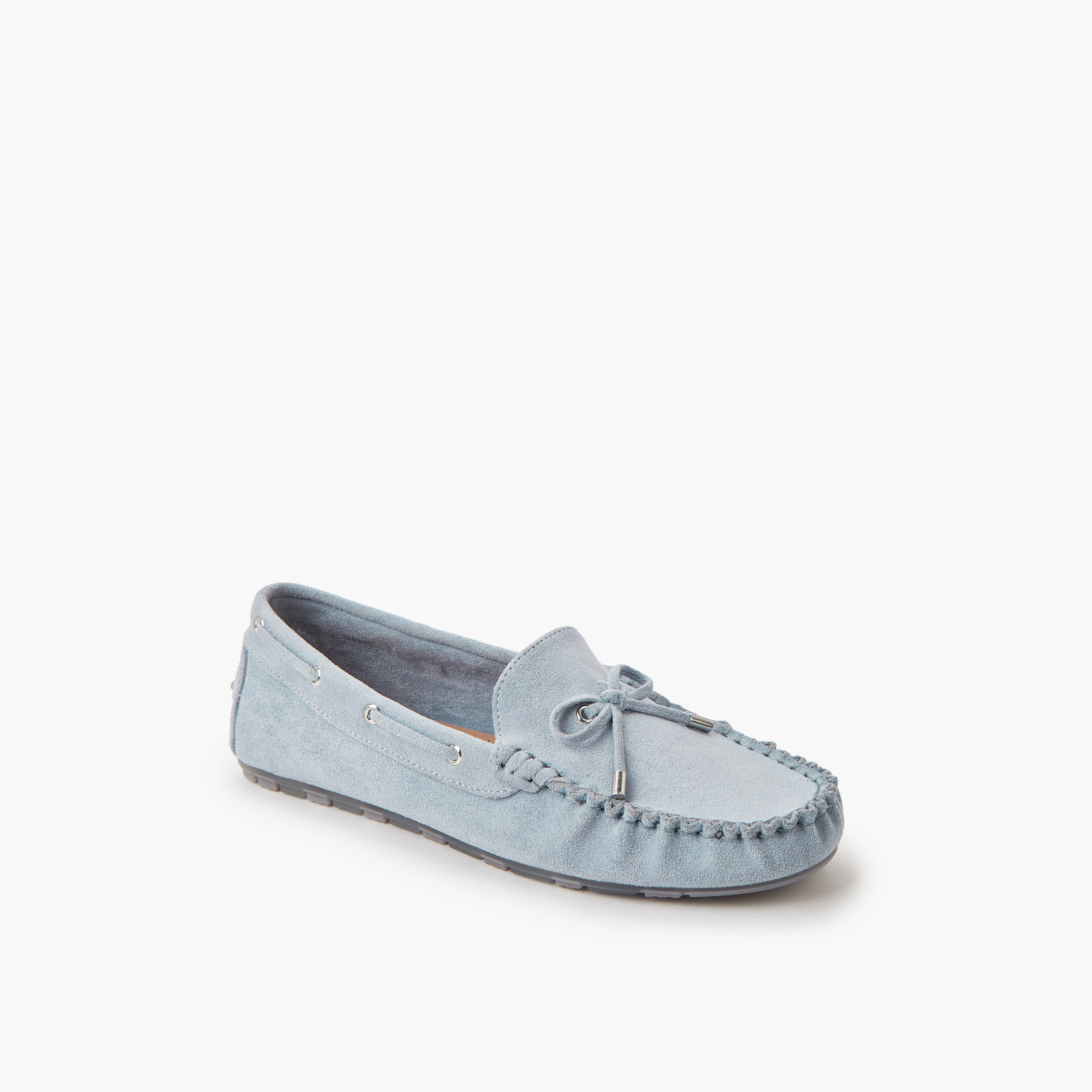 حذاء موكاسين بارز الملمس للنساء من لو كونفورت-women-shoes-loafersandmoccasins-image-2