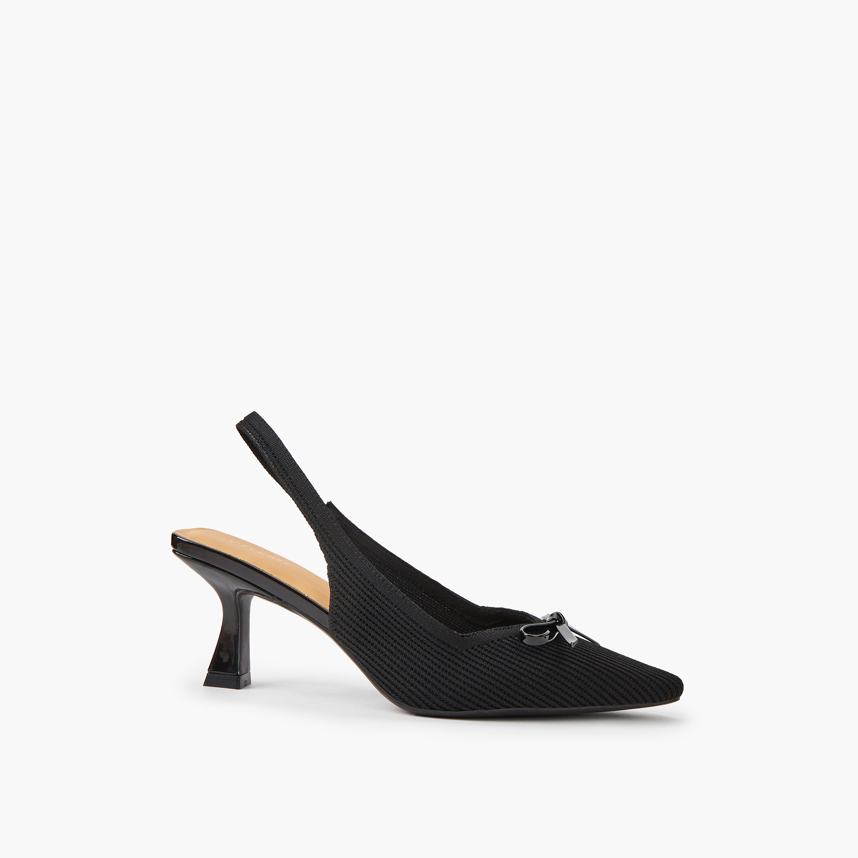 حذاء بكعب صغير وحزام خلفي للنساء من سيليست-women-shoes-sandals-heeled-image-3