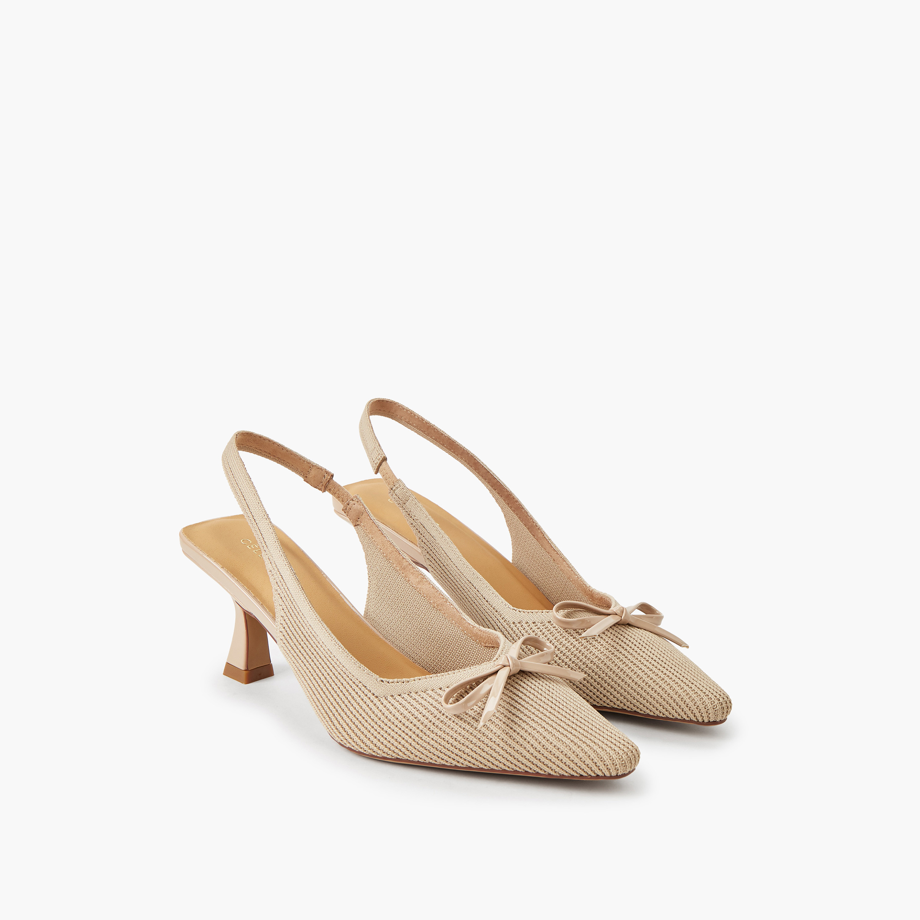 حذاء بكعب صغير وحزام خلفي للنساء من سيليست-women-shoes-sandals-heeled-image-1