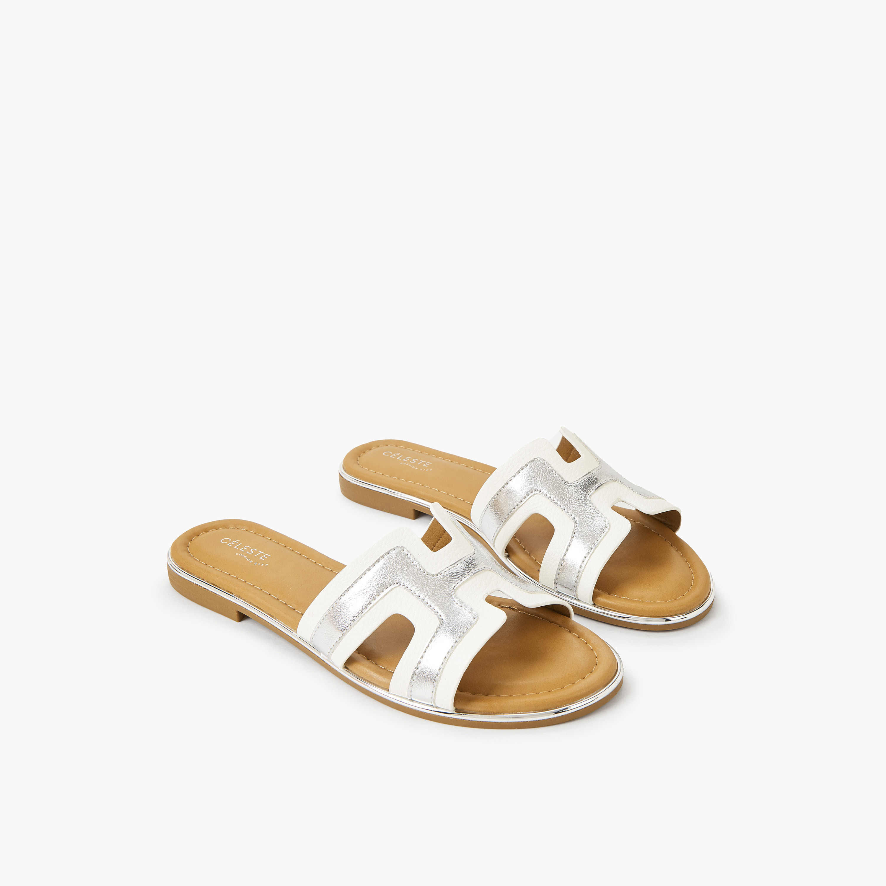 Celeste Women Panel Detail Flat Sandals-women-shoes-flats-sandals-image-1