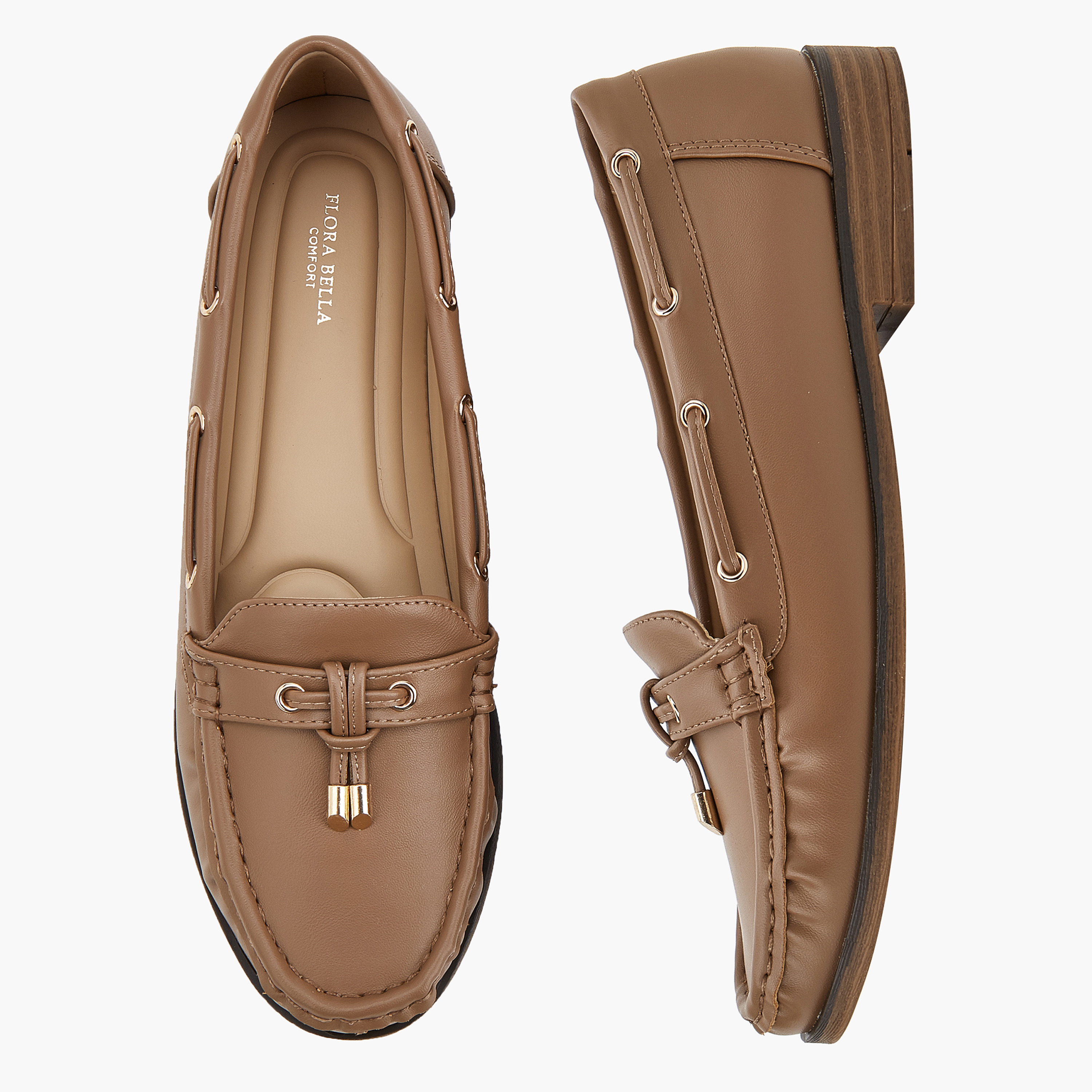 Flora Bella Women Tassel Accent Loafers-women-shoes-flats-loafers-image-1