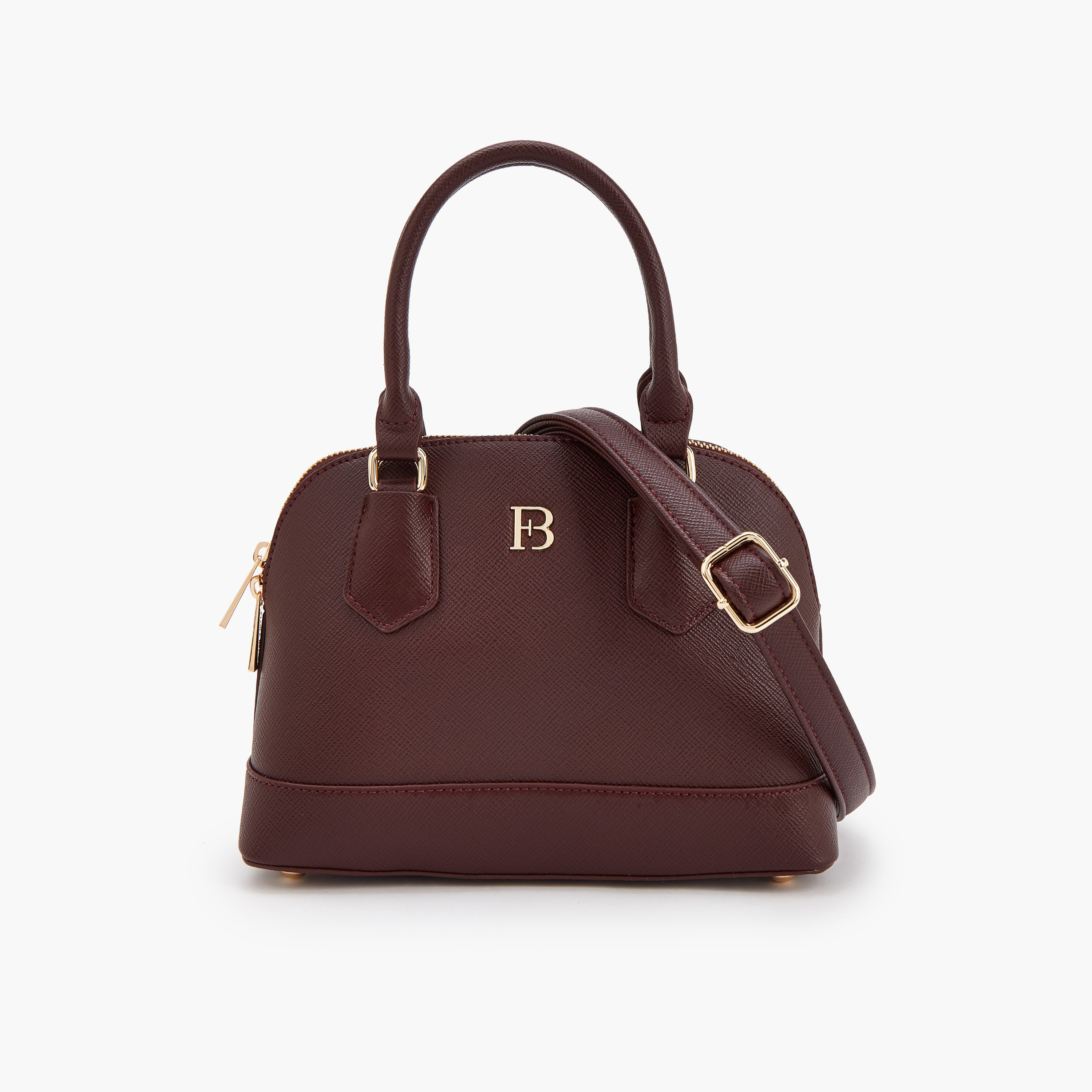 شنطة توتي بارزة الملمس بحزام قابل للفصل من فلورا بيلا-women-bagsandwallets-handbags-image-1